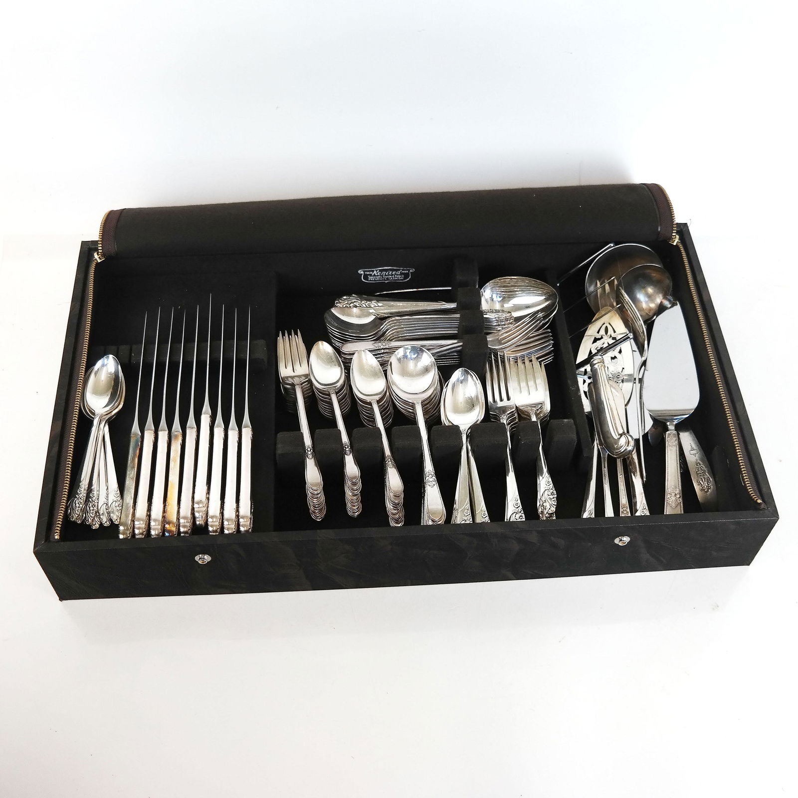 Assembled Group of Silver Plated Flatware (1 of 12)