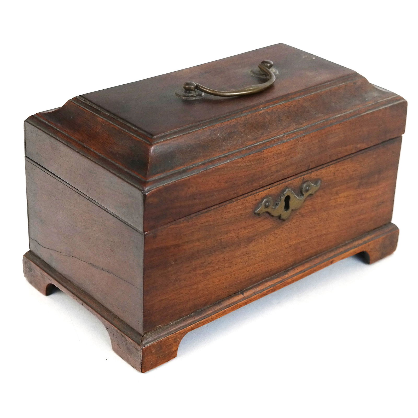 Regency Mahogany Tea Caddy / Letter Box (1 of 7)