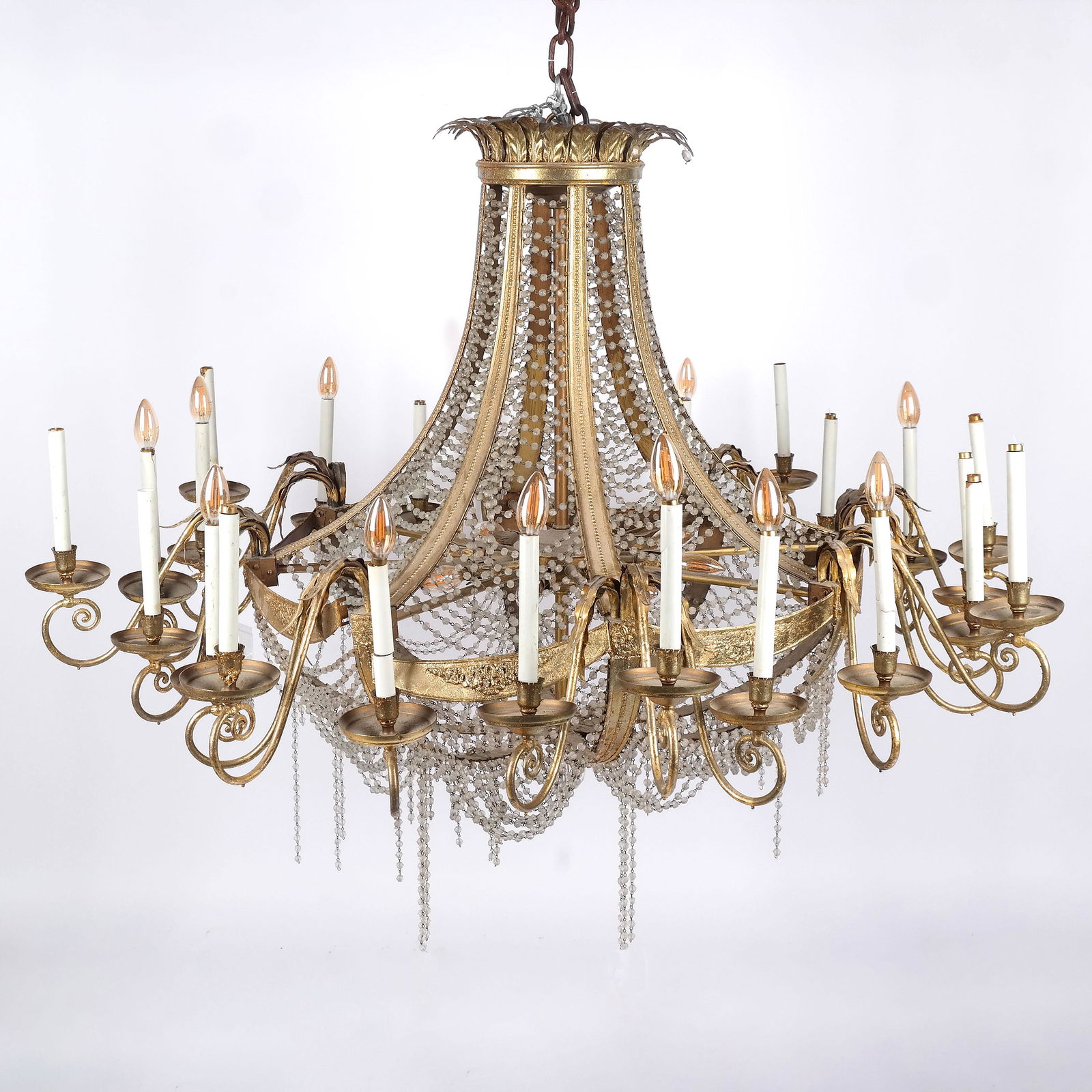 Neoclassical-Style 32-Light Chandelier (1 of 20)