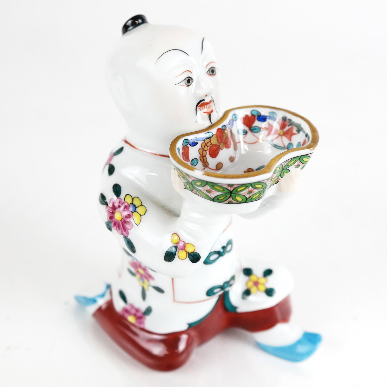 Herend Hungarian Porcelain Figural Salt Cellar (1 of 7)