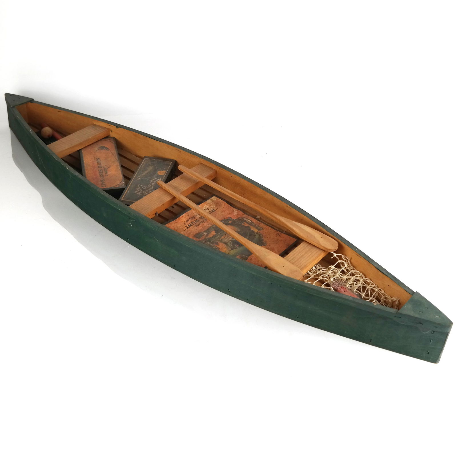 Folk Art Rowboat Hanging Decoration (1 of 9)