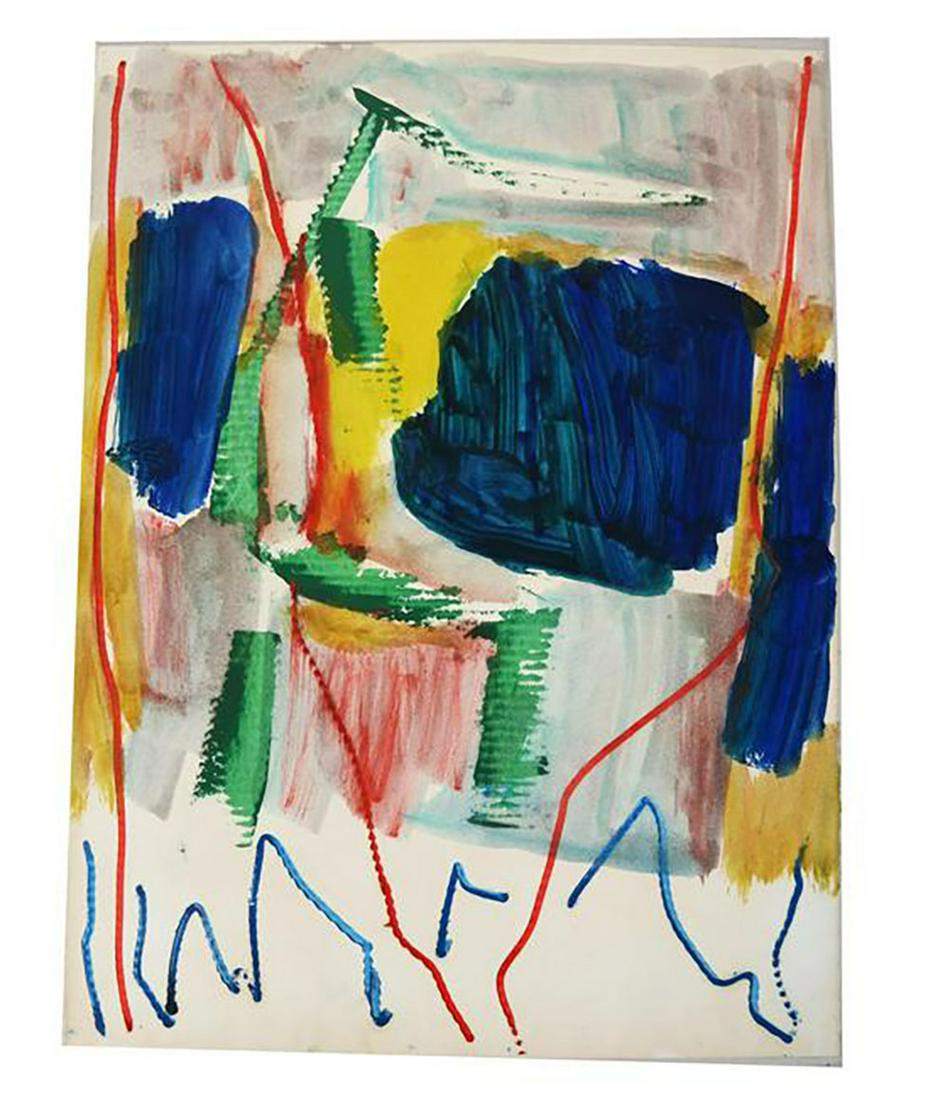 Ray PARKER: Abstract - Acrylic Painting (1 of 4)