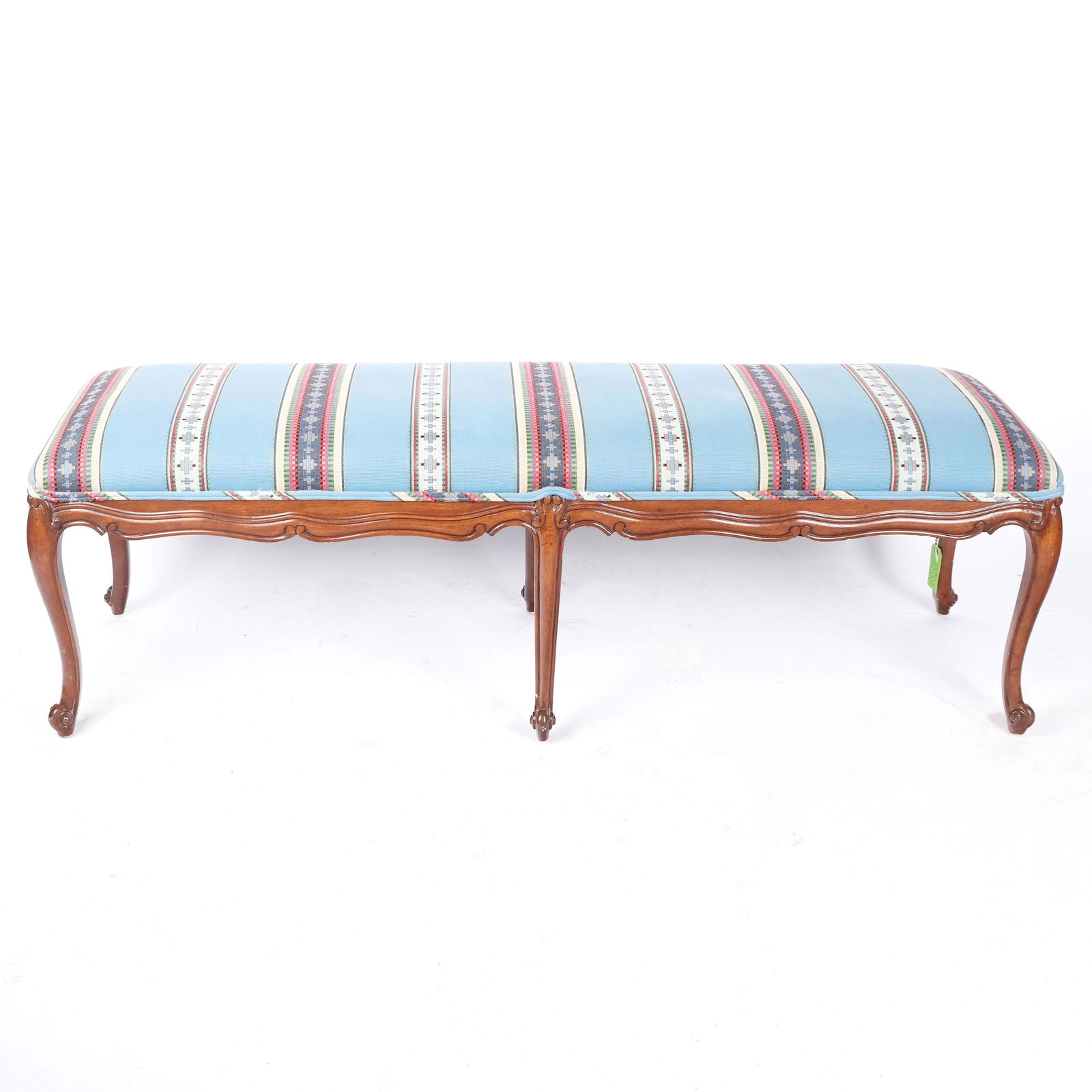 Louis XV-Style Fruitwood Window Bench (1 of 12)
