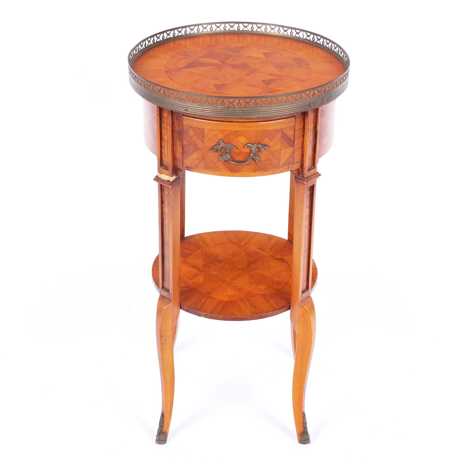 French Parquetry Gueridon (1 of 8)