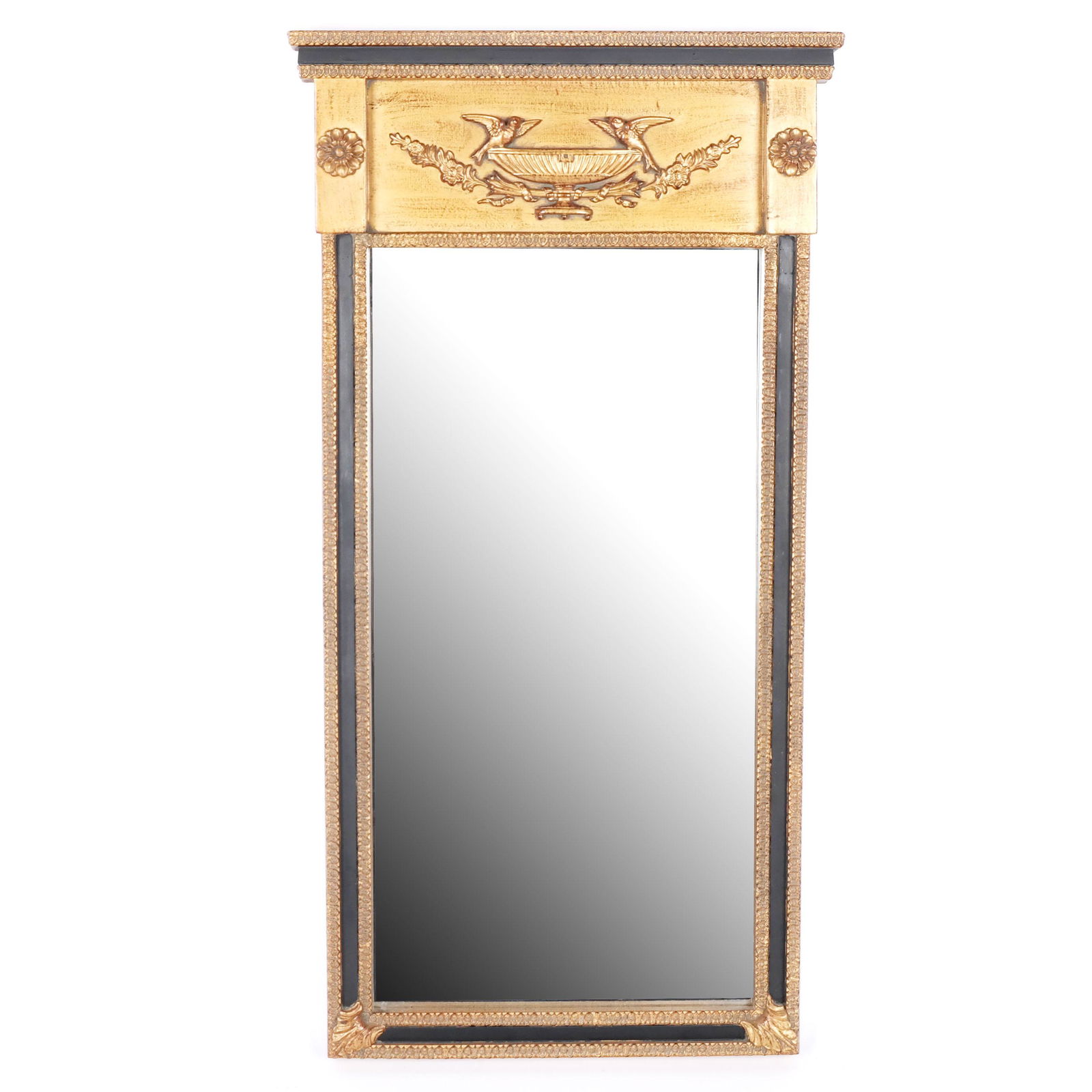 Classical-Style Gilt Composite Mirror (1 of 6)