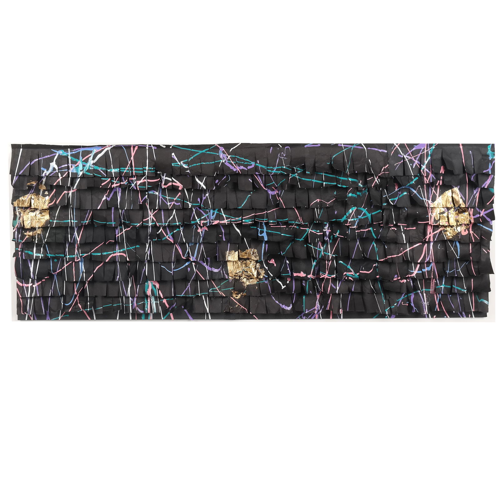 Modern 3-D Mixed Media on Paper, Signed Illegibly (1 of 6)