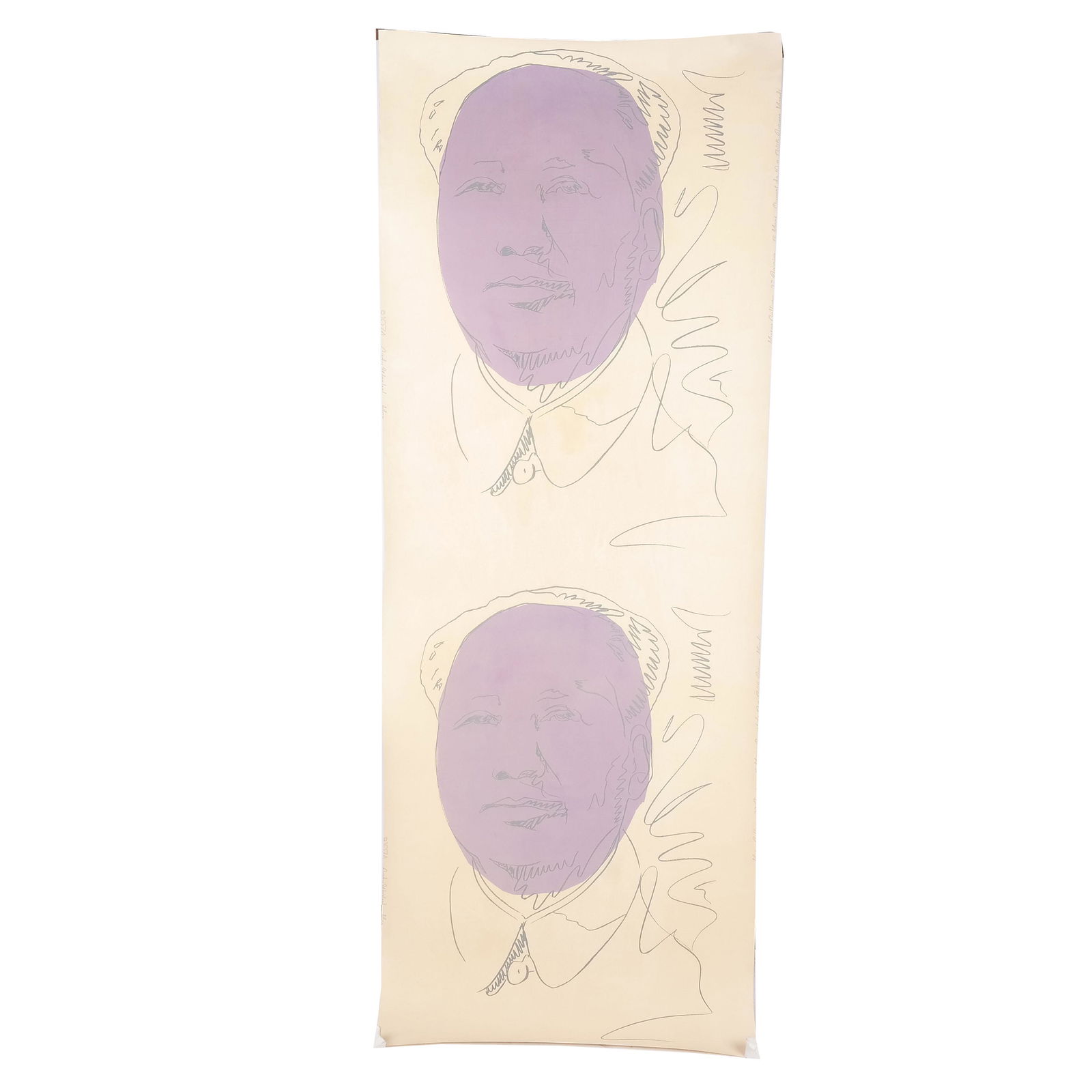 After Andy WARHOL: Mao Wallpaper Panel, 1974 (1 of 7)