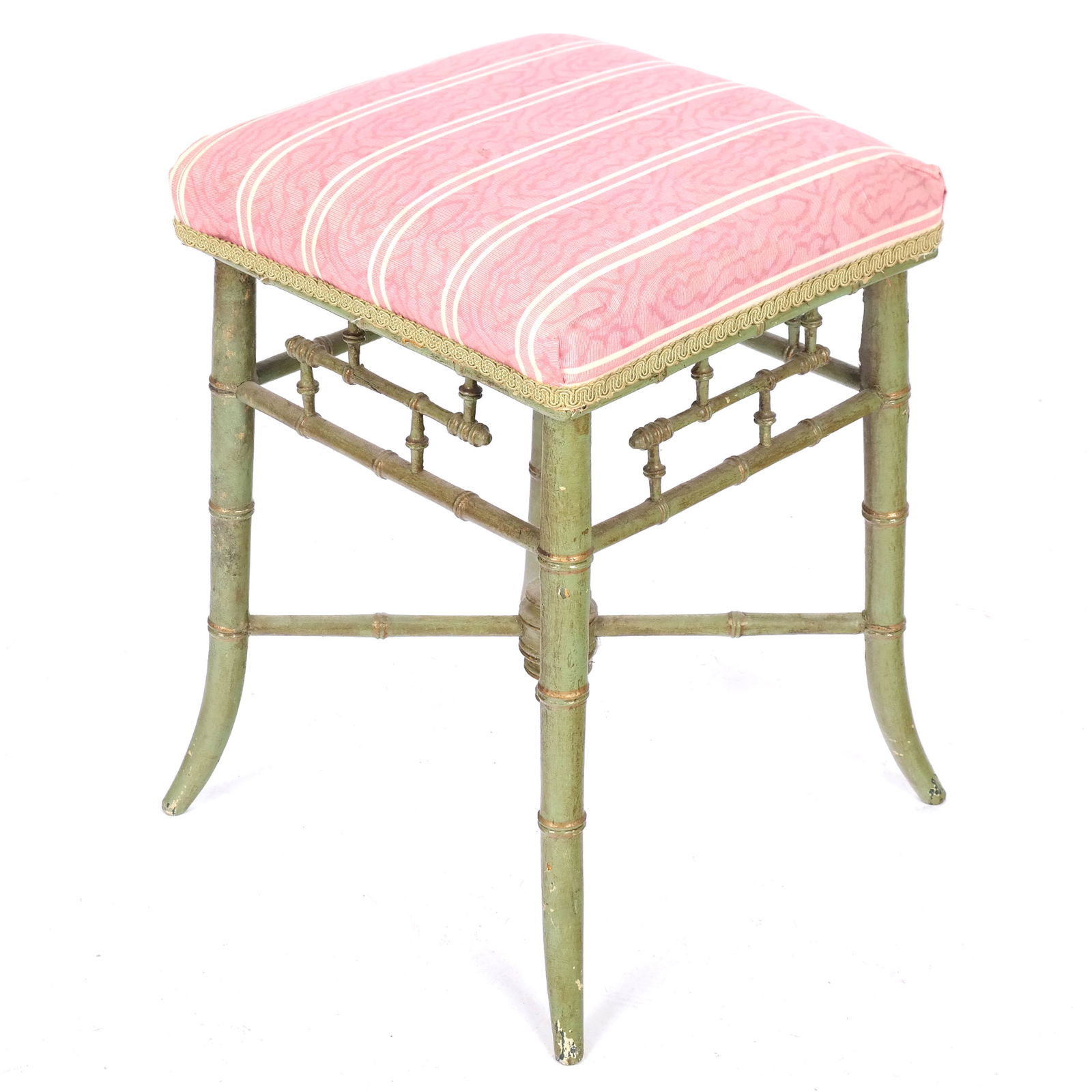 Hollywood Regency-Style Stool (1 of 6)