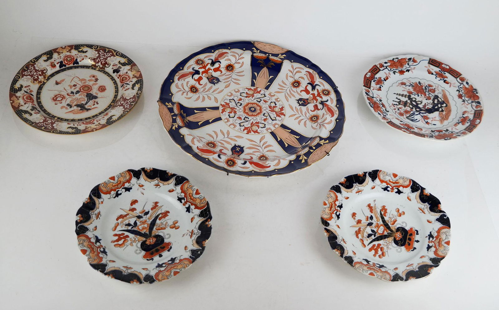 Masons Ironstone Plates (5) (1 of 8)