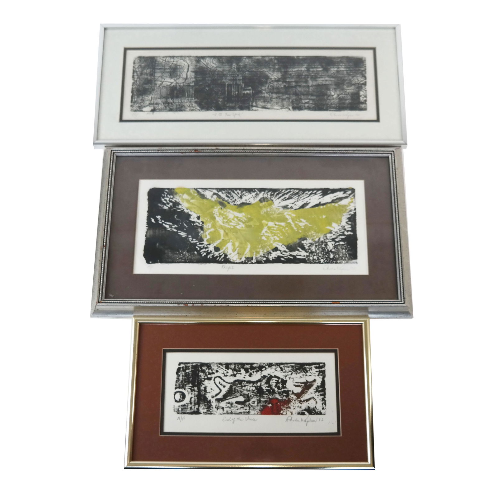 Rhoda KAPLAN: Three Woodblock Prints (1 of 19)