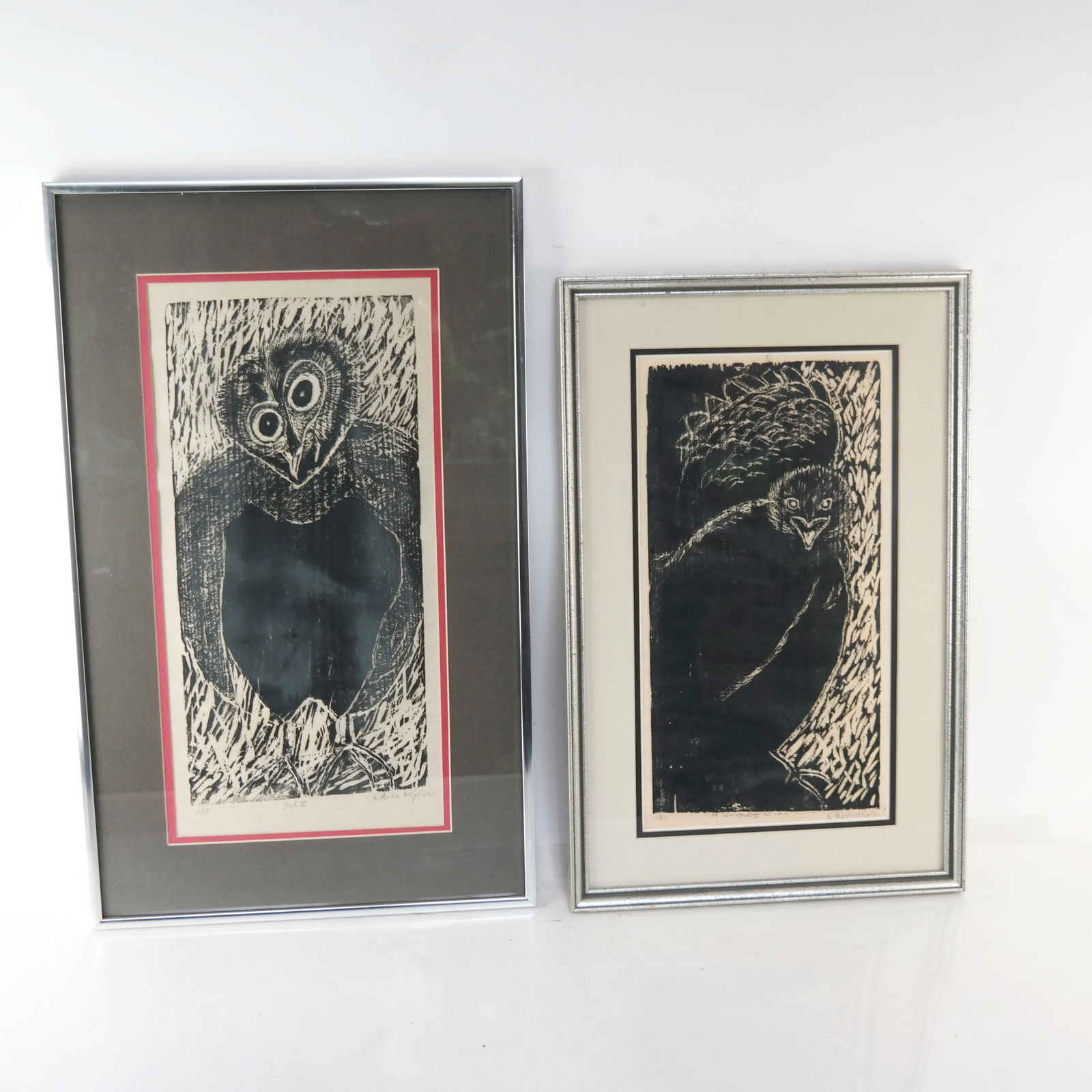 Rhoda KAPLAN: Set of Two Woodblock Prints (1 of 13)