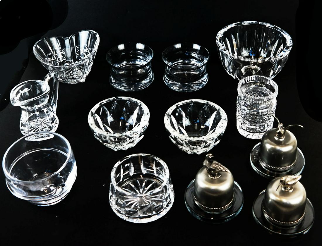 Assembled Group of Glass & Crystal Tableware (13) (1 of 15)