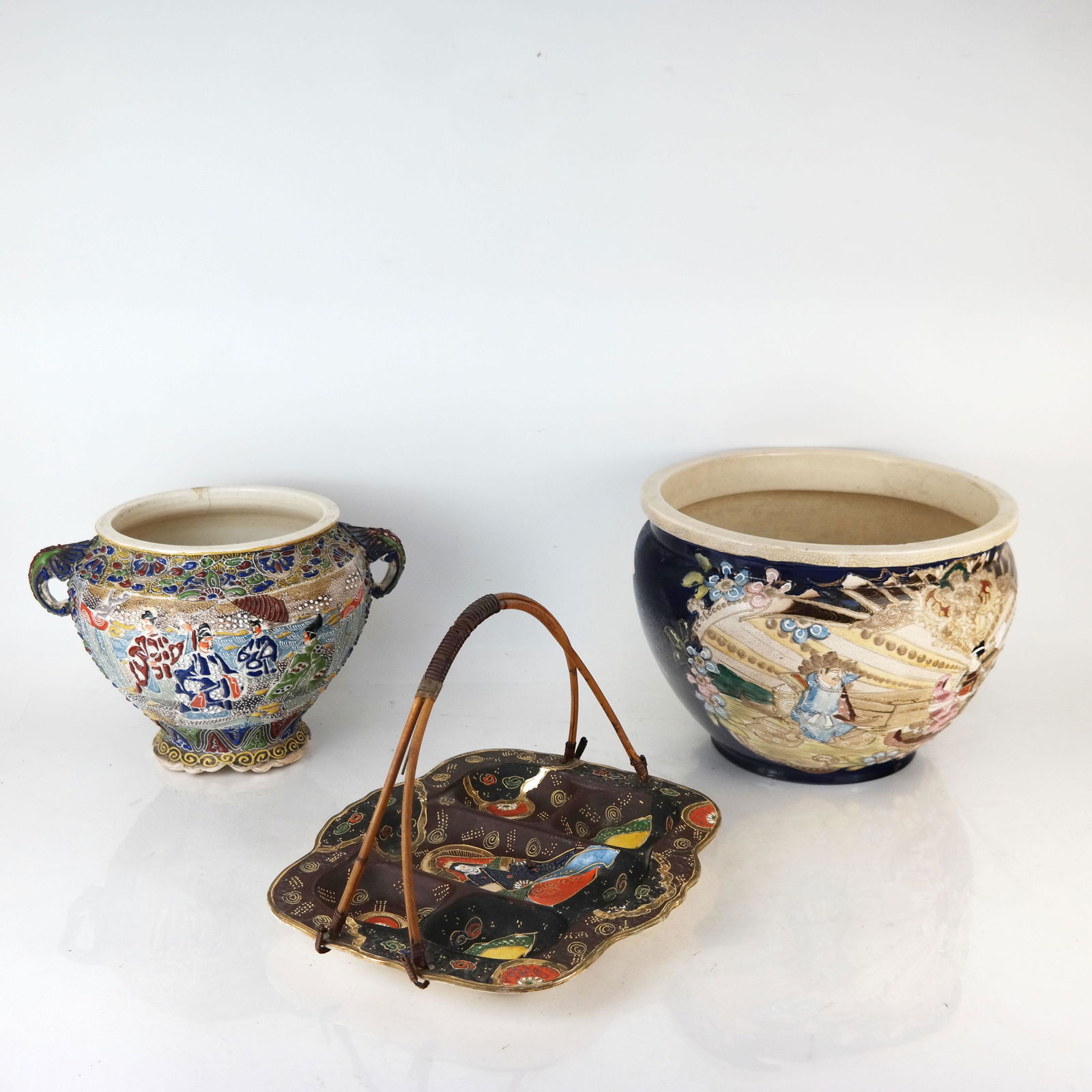 Assembled Group of Japanese Pottery (3) (1 of 17)