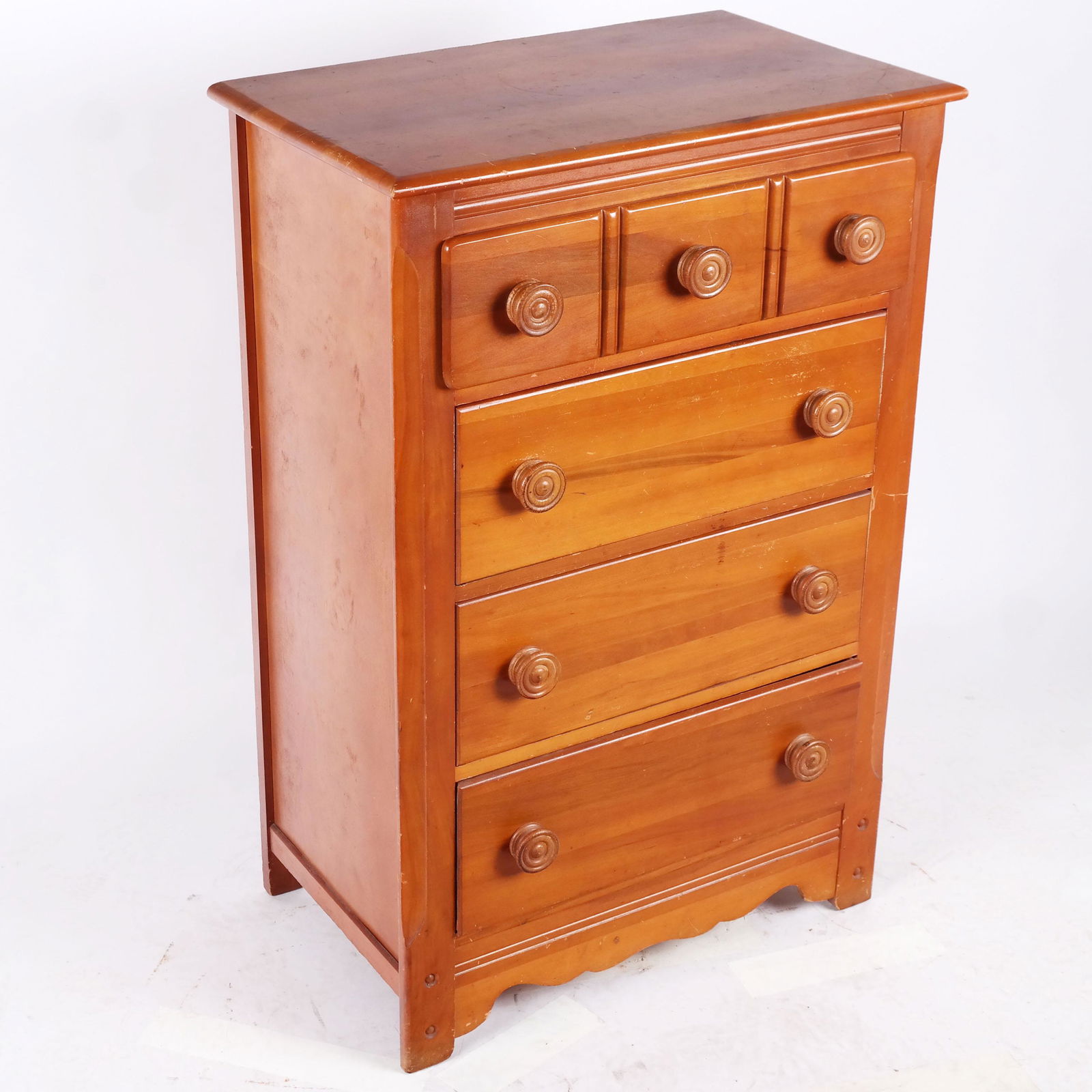 American Empire-Style Maple Chest of Drawers (1 of 7)