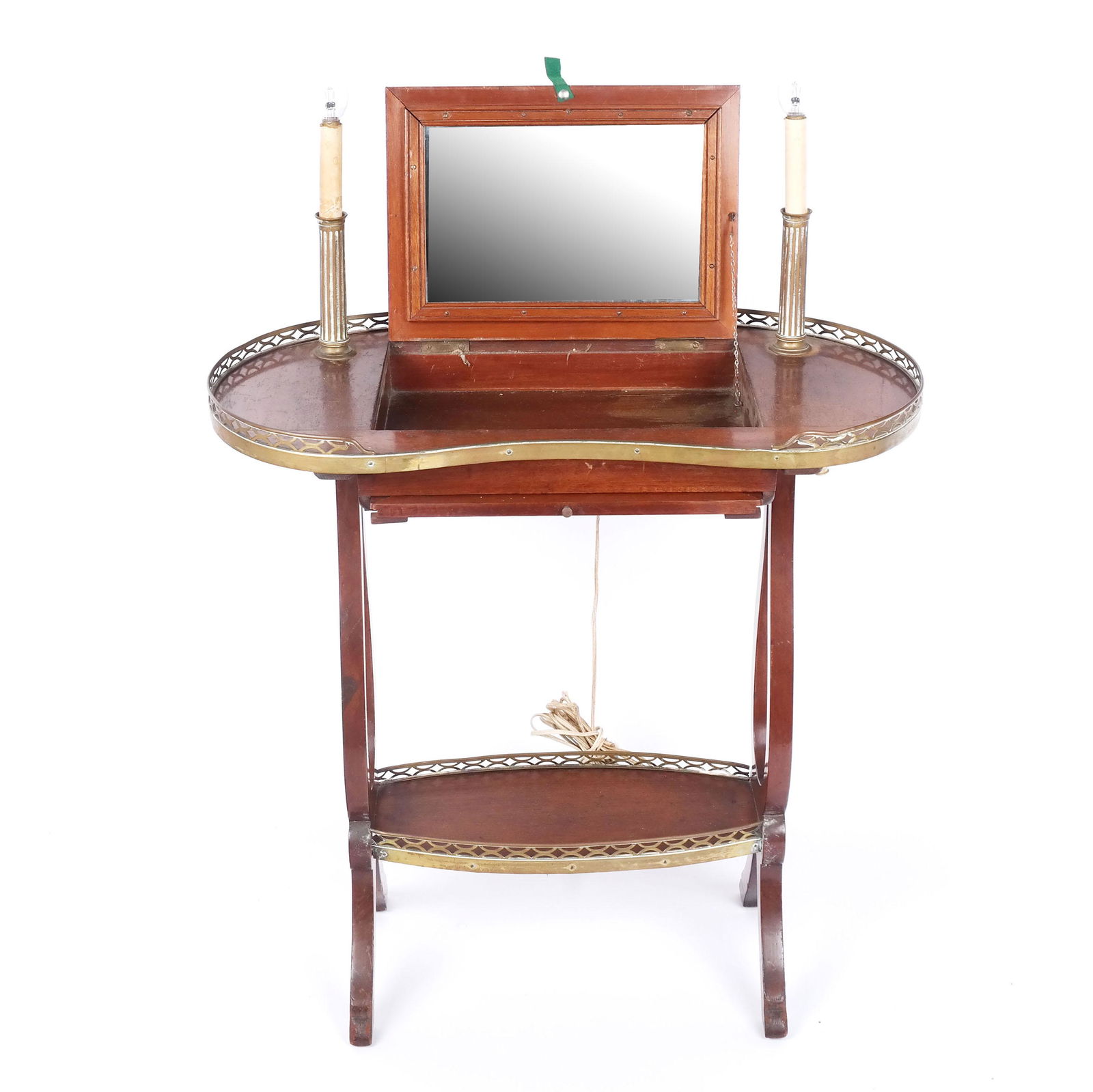 19th C. French Petite Vanity Table (1 of 9)