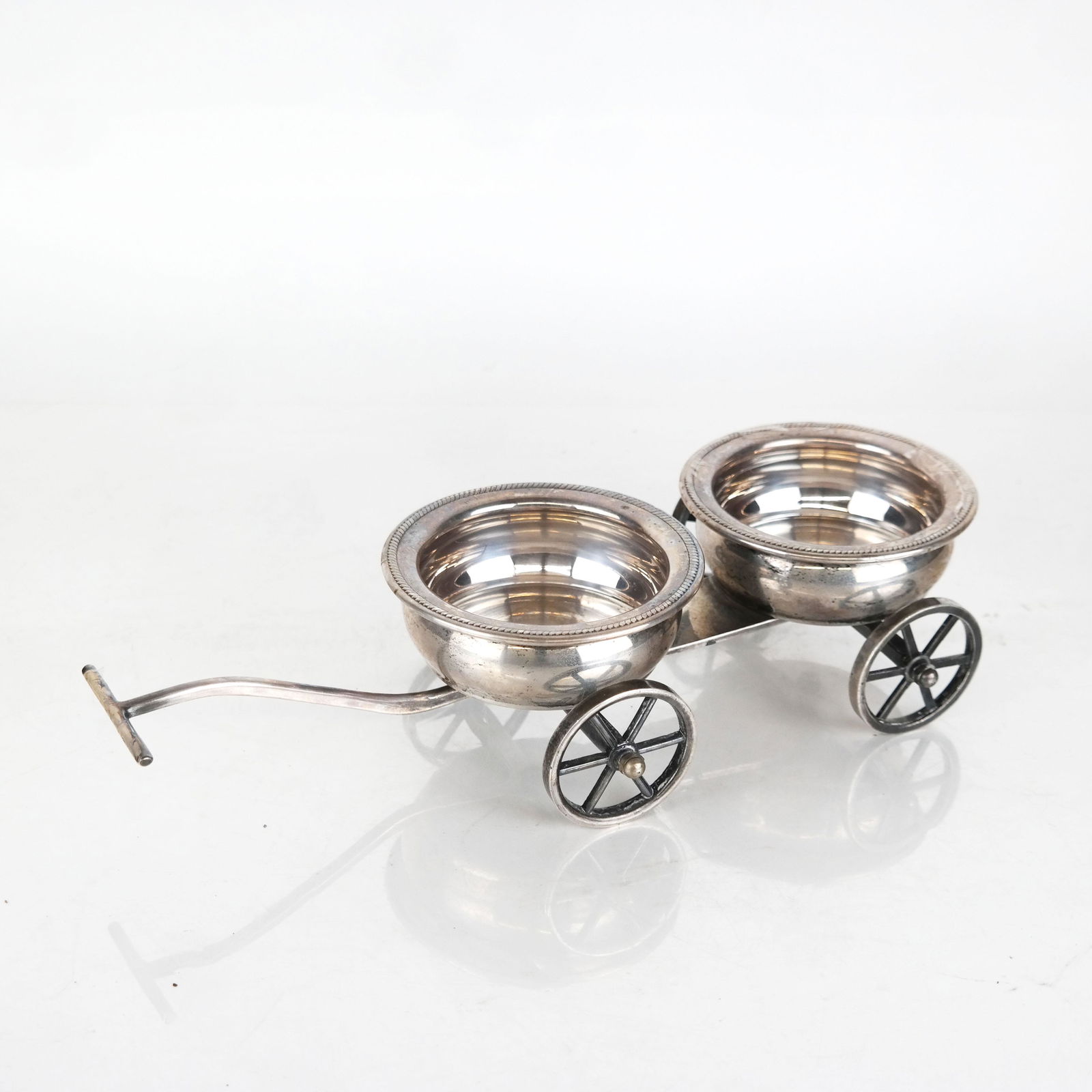 F.B. Rogers Co. Silverplated Trolley (1 of 7)