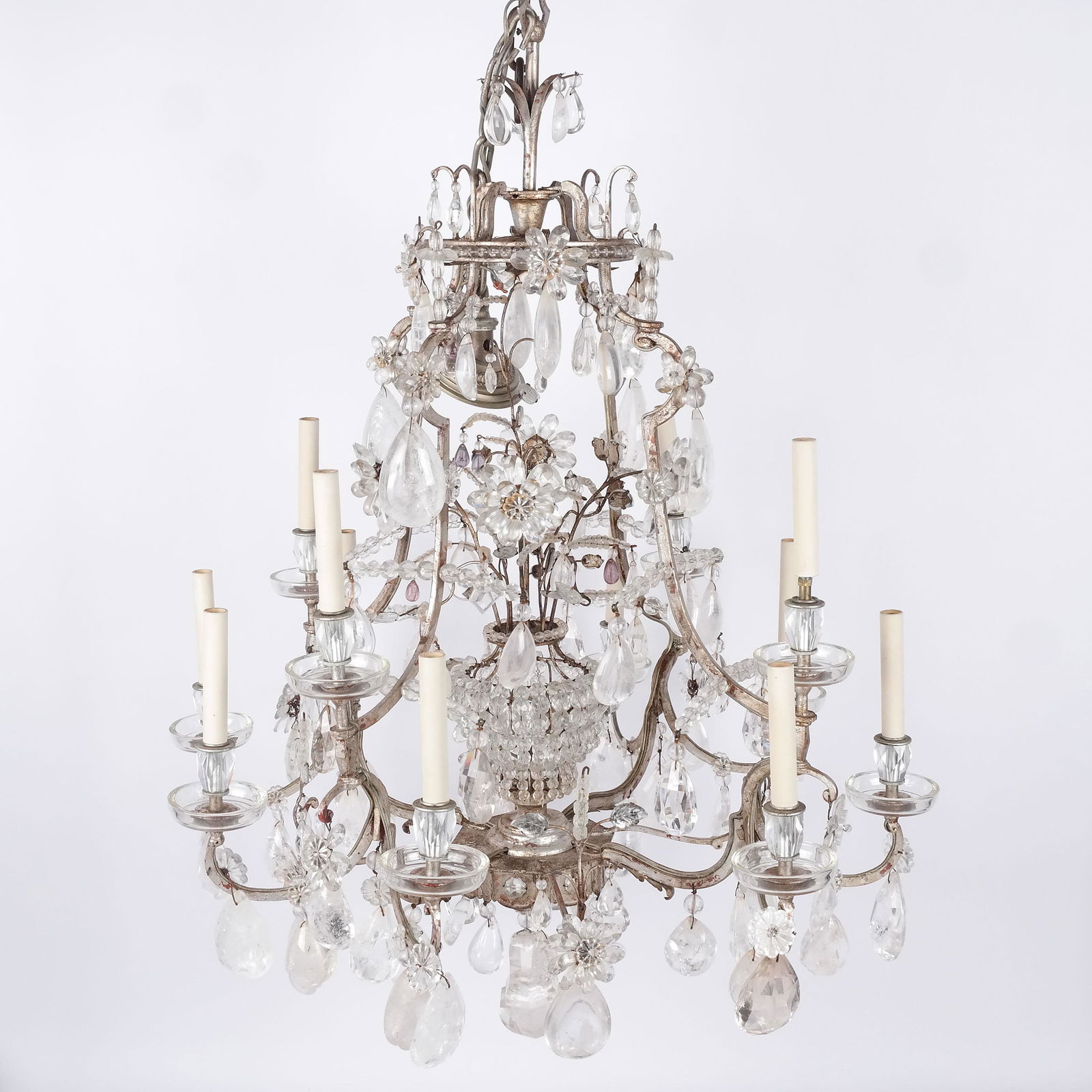 Louis XV-Style Twelve Light Chandelier (1 of 11)