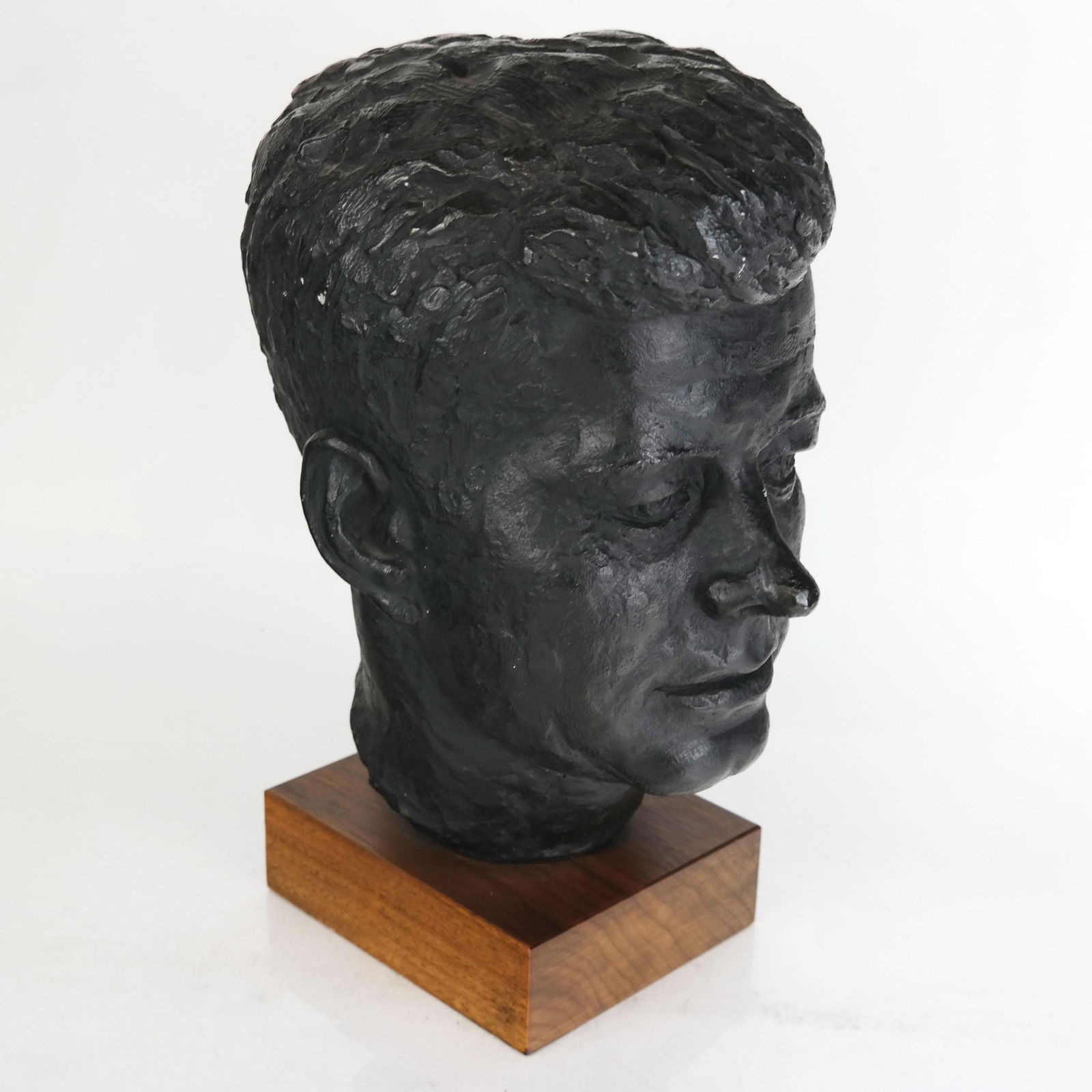 Composite Head of John F. Kennedy Sculpture (1 of 8)