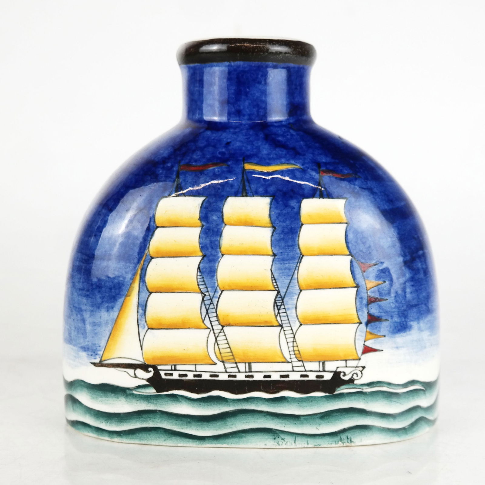 Gio Ponte for Ginori Italian Ceramic Vase, Circa 1930s (1 of 6)