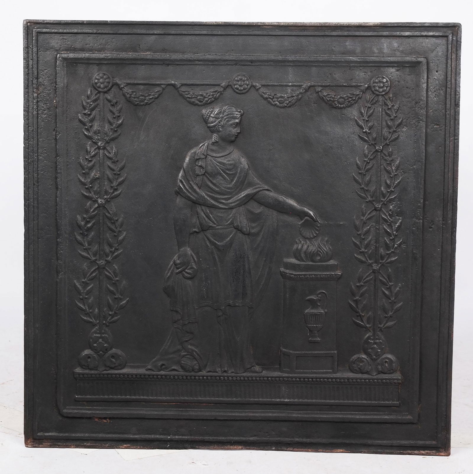 Antique Classical-Style Steel Relief (1 of 5)