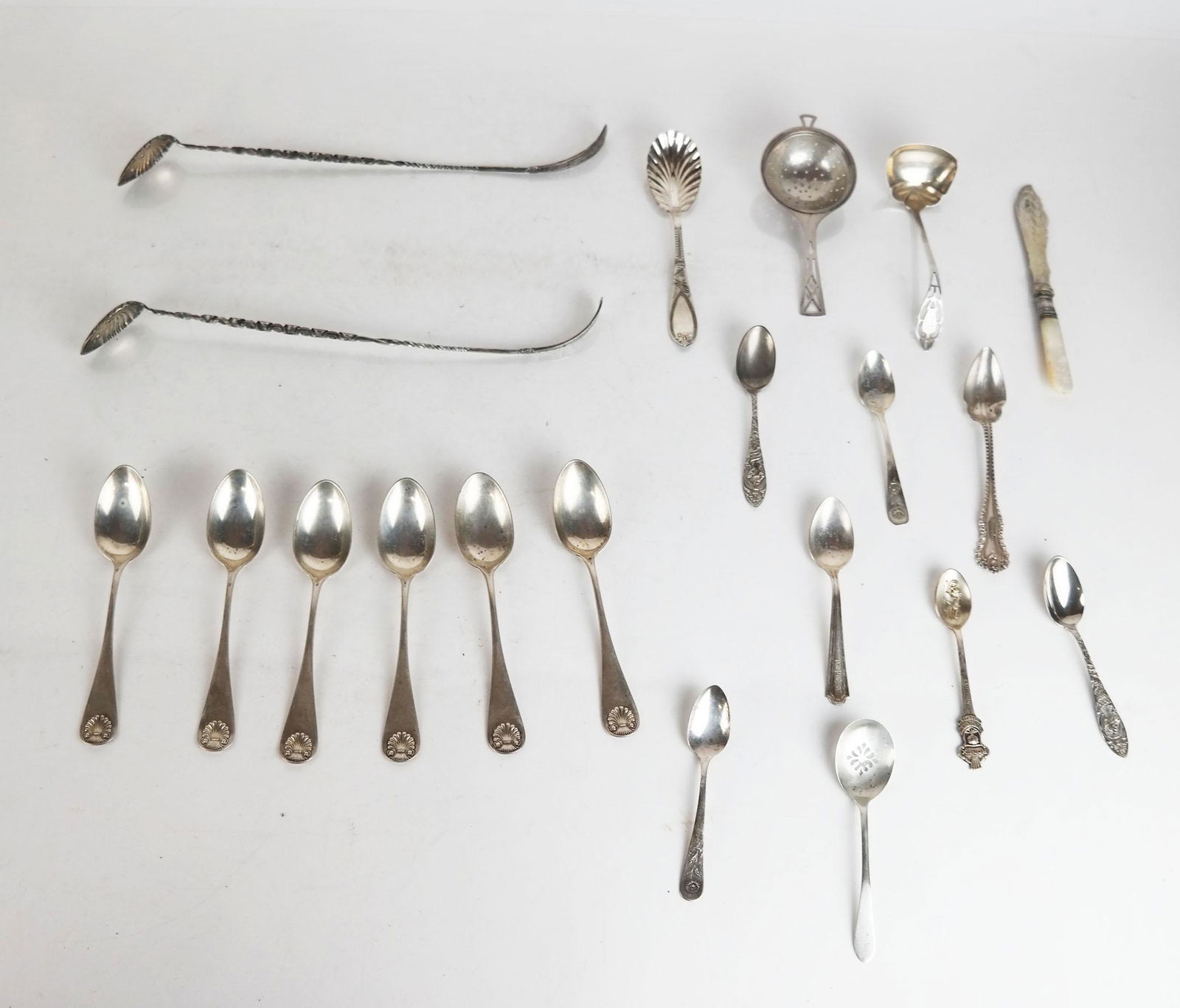 Assorted Sterling Silver & Other Spoons (1 of 11)