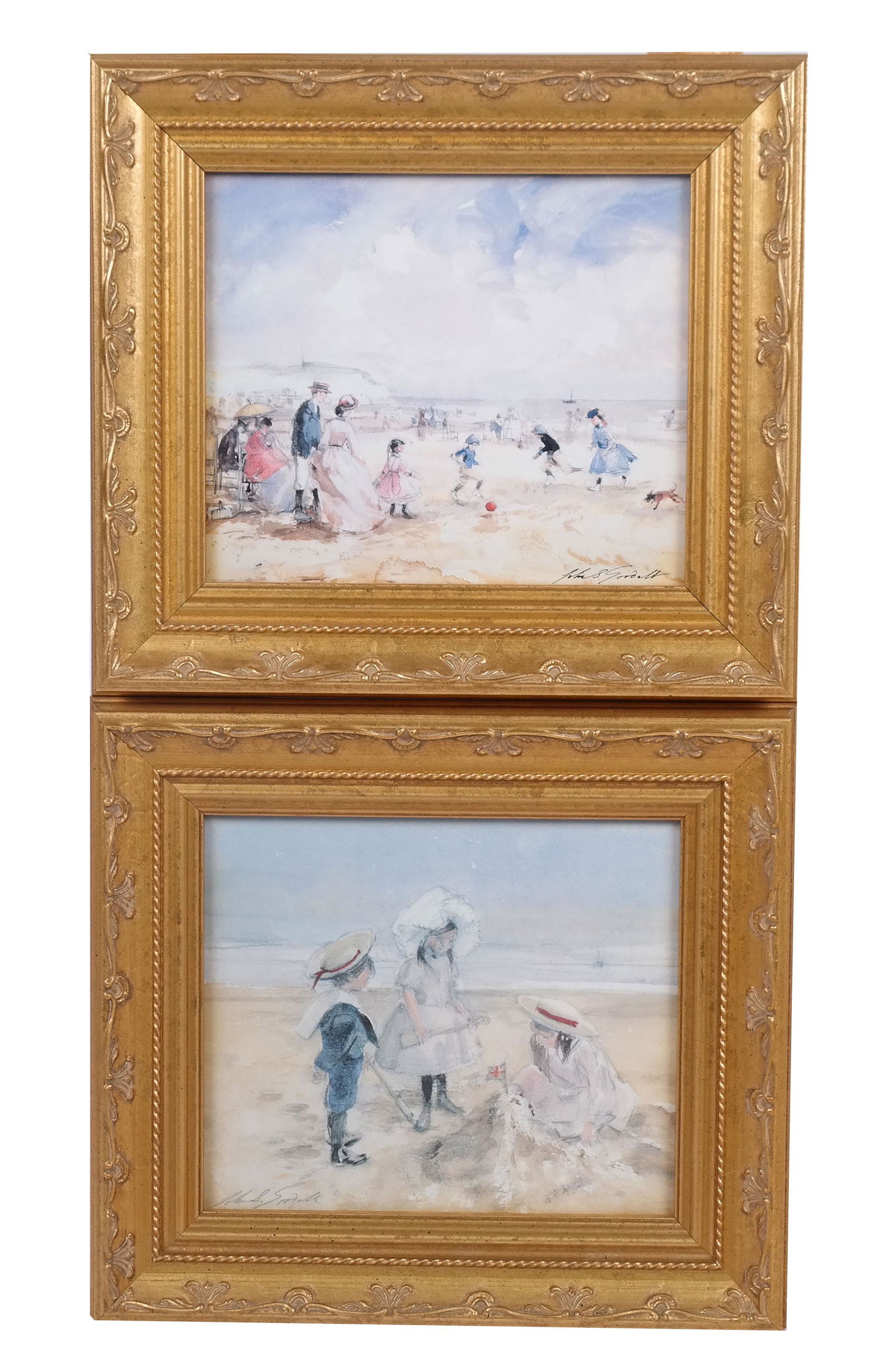 John S. GORDELL: Two Beach Scenes - Digital Prints (1 of 10)