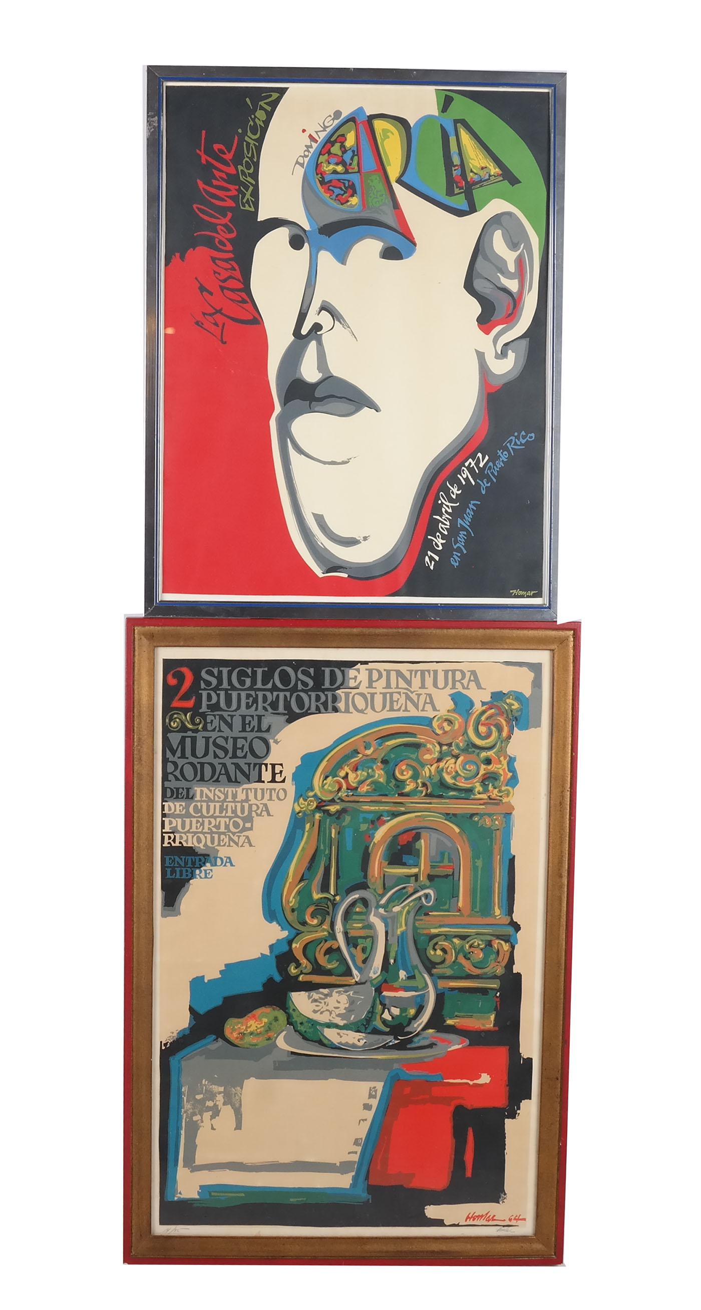 Lorenzo HOMAR: Two Lithograph Posters (1 of 12)