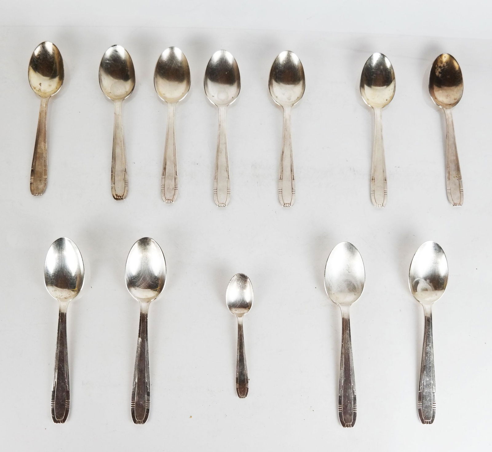 Twelve Russian Silver Spoons (1 of 7)