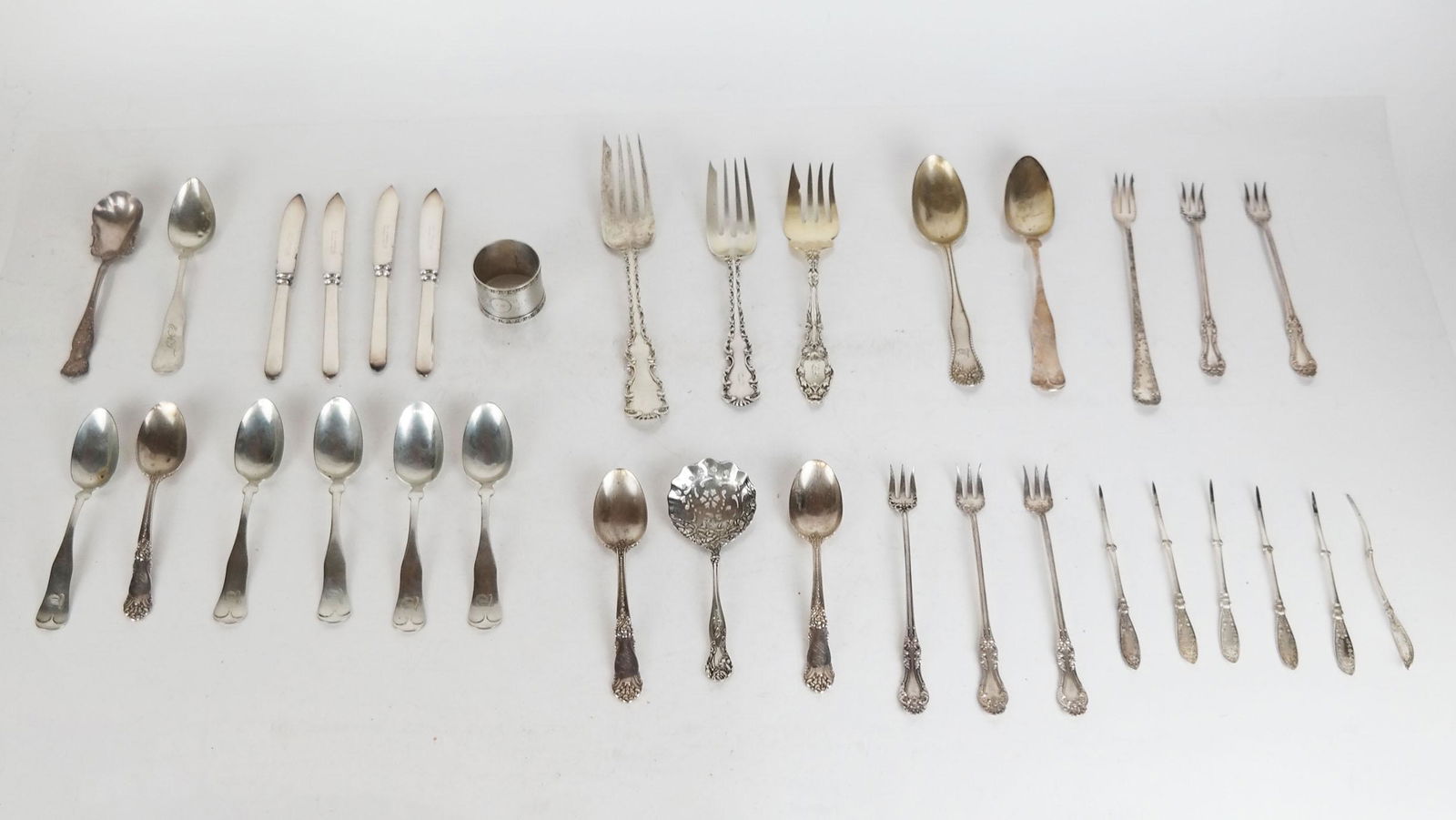 Assorted Silverplate & Sterling Silver Flatware (1 of 12)