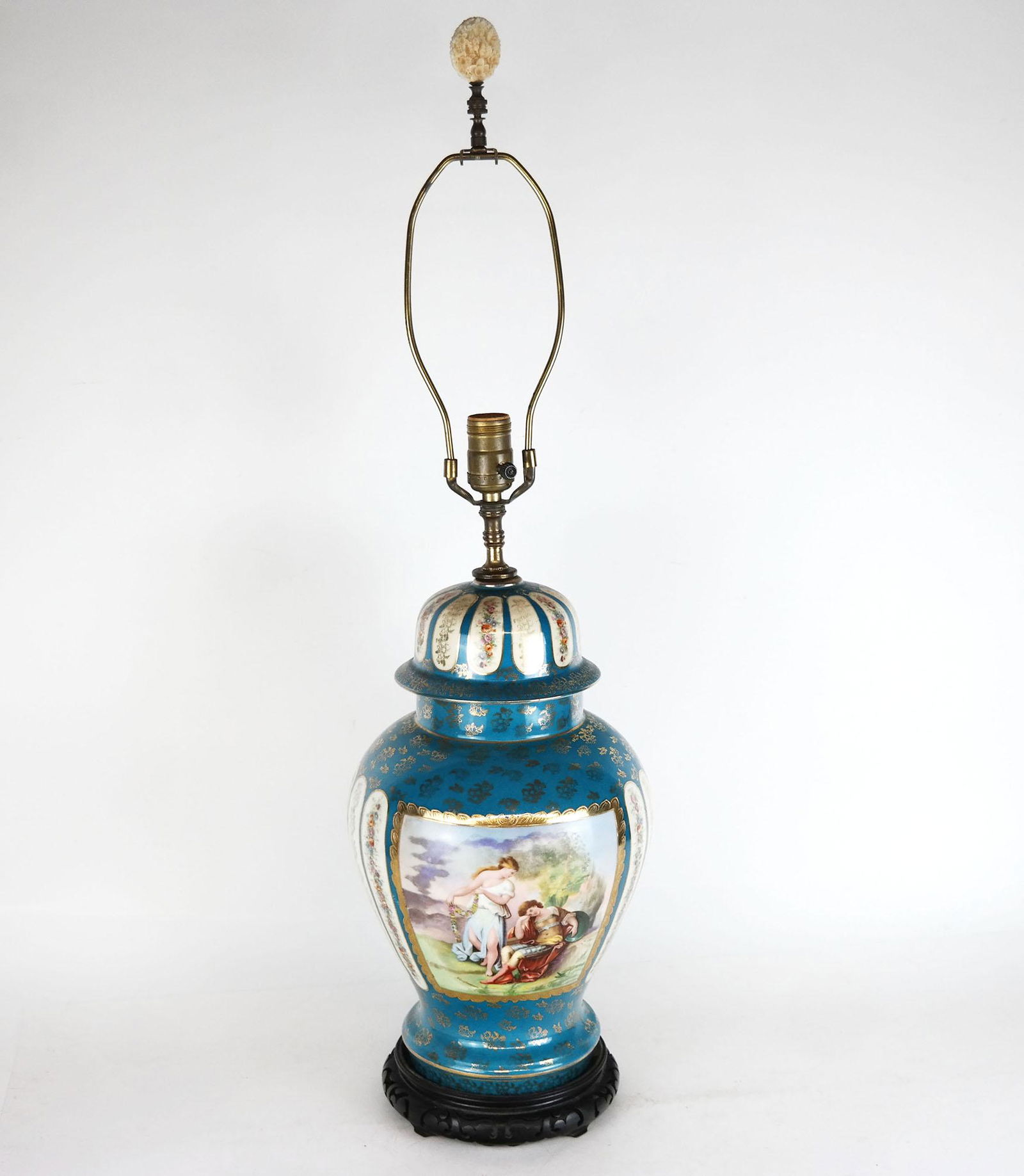 Sevres-Style Porcelain Table Lamp (1 of 9)