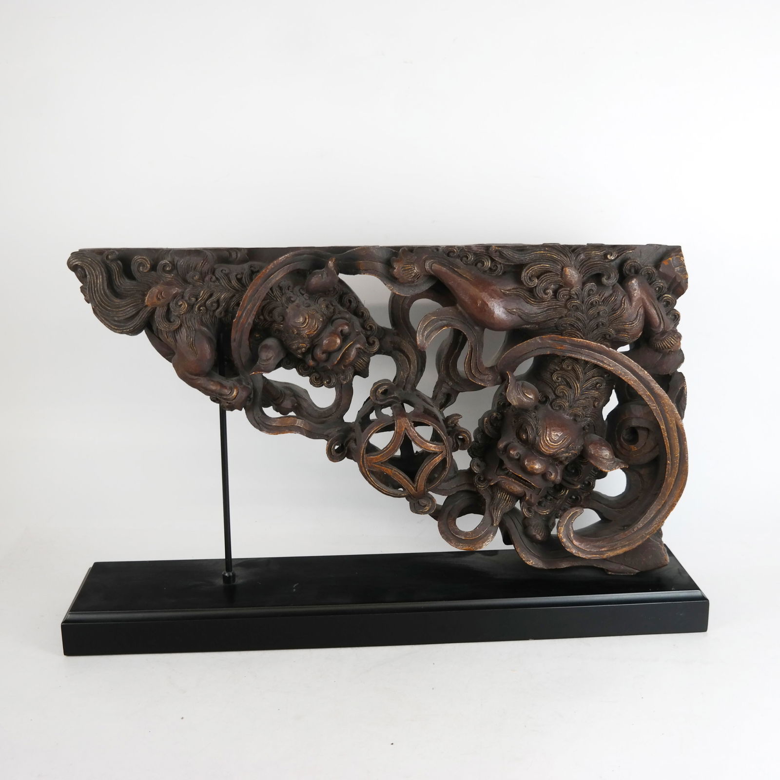 Chinese Carved Hardwood Architectural Element (1 of 8)