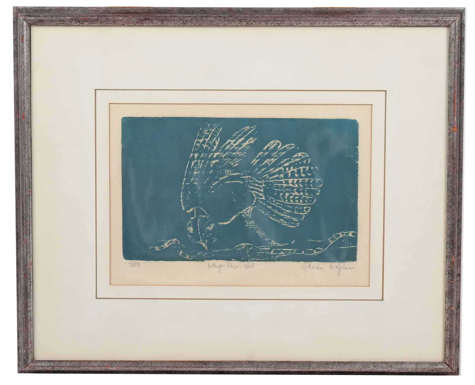 Rhoda B. KAPLAN: "Whip-Poor-Will" - Work on Paper (1 of 8)