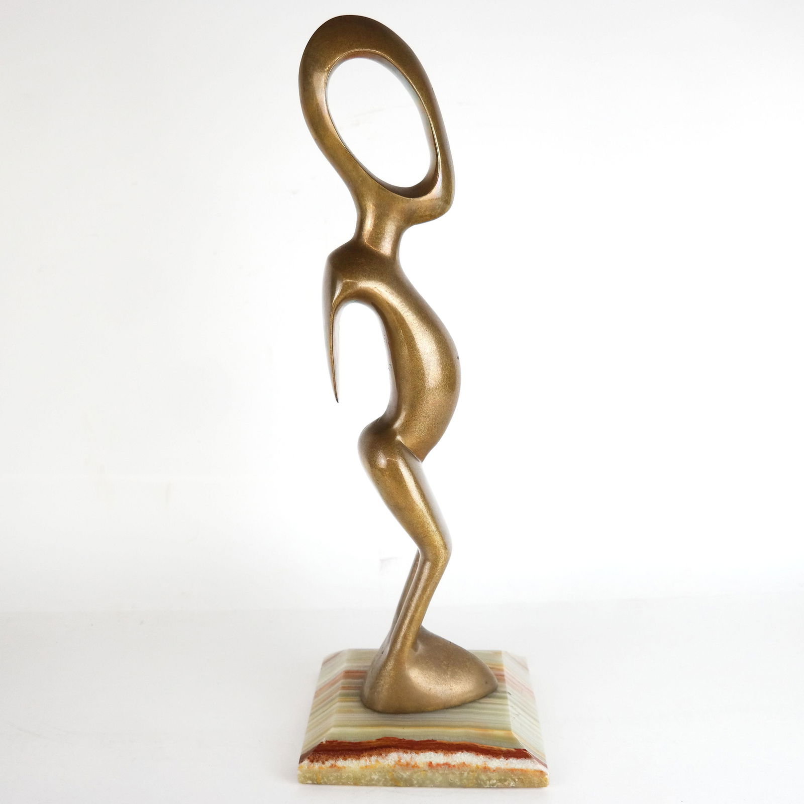 Abstract Bronze Sculpture of Standing Figure (1 of 11)