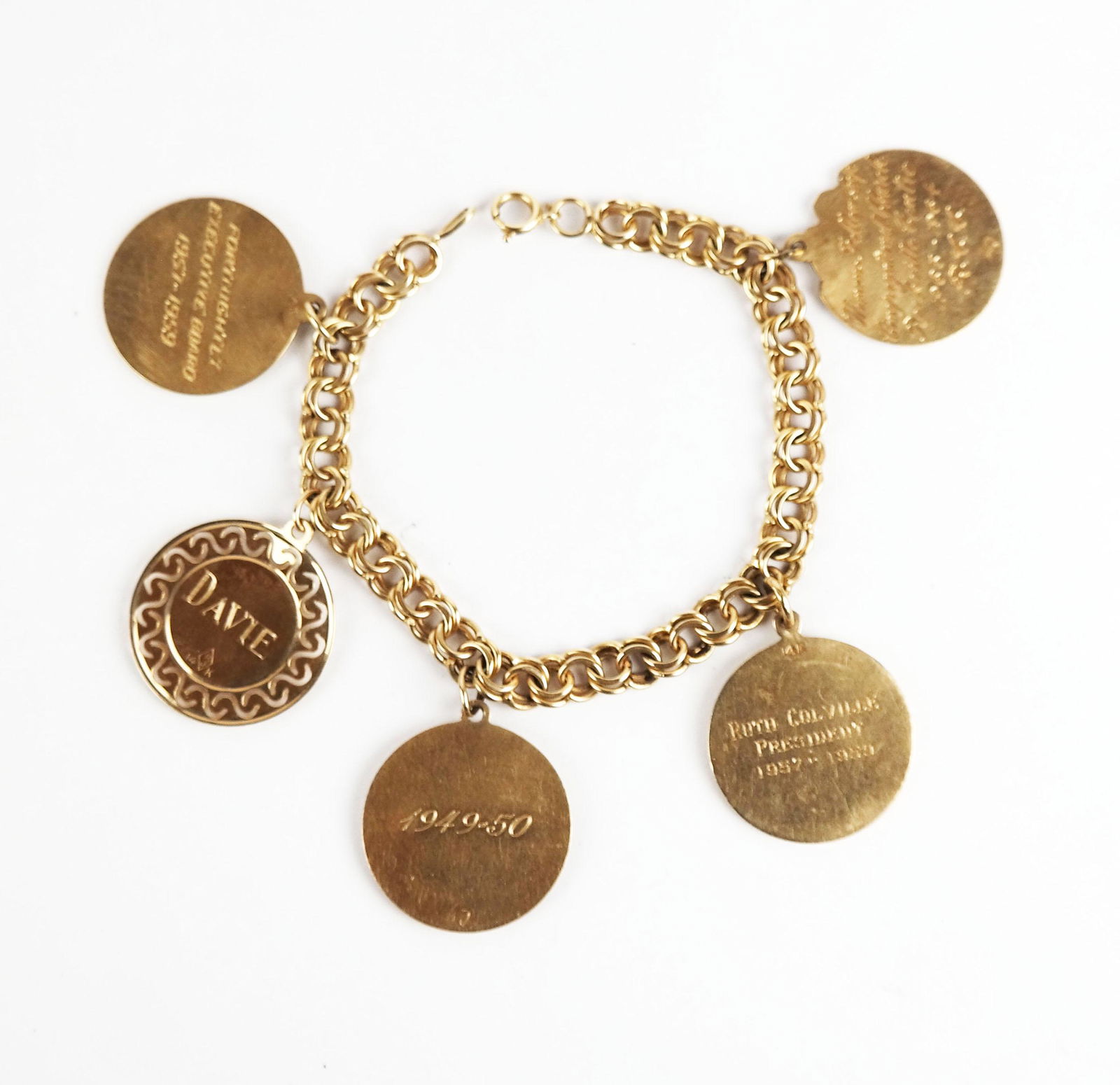 14K Yellow Gold Charm Bracelet (1 of 10)