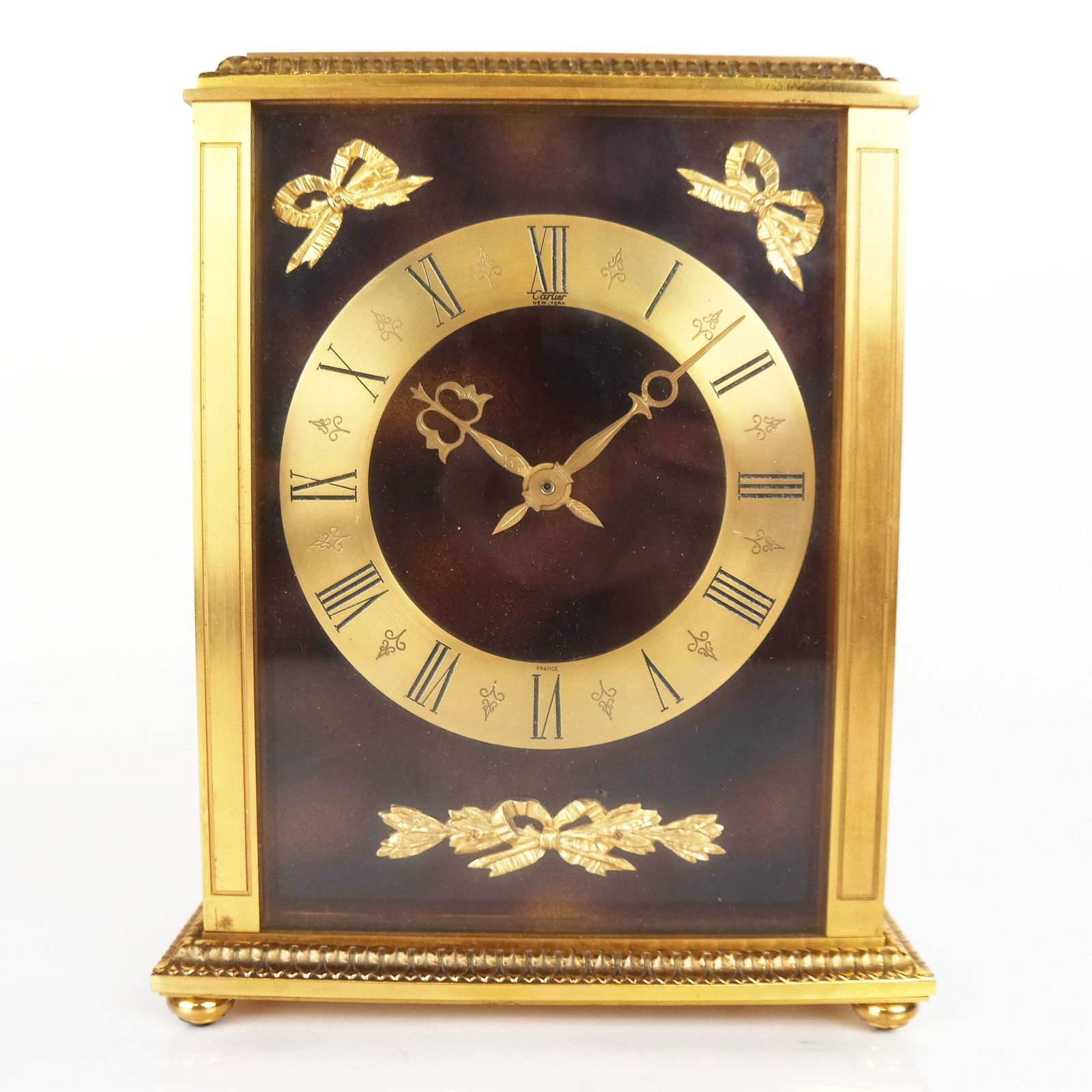 Cartier Gilt Bronze Mantel Clock (1 of 15)