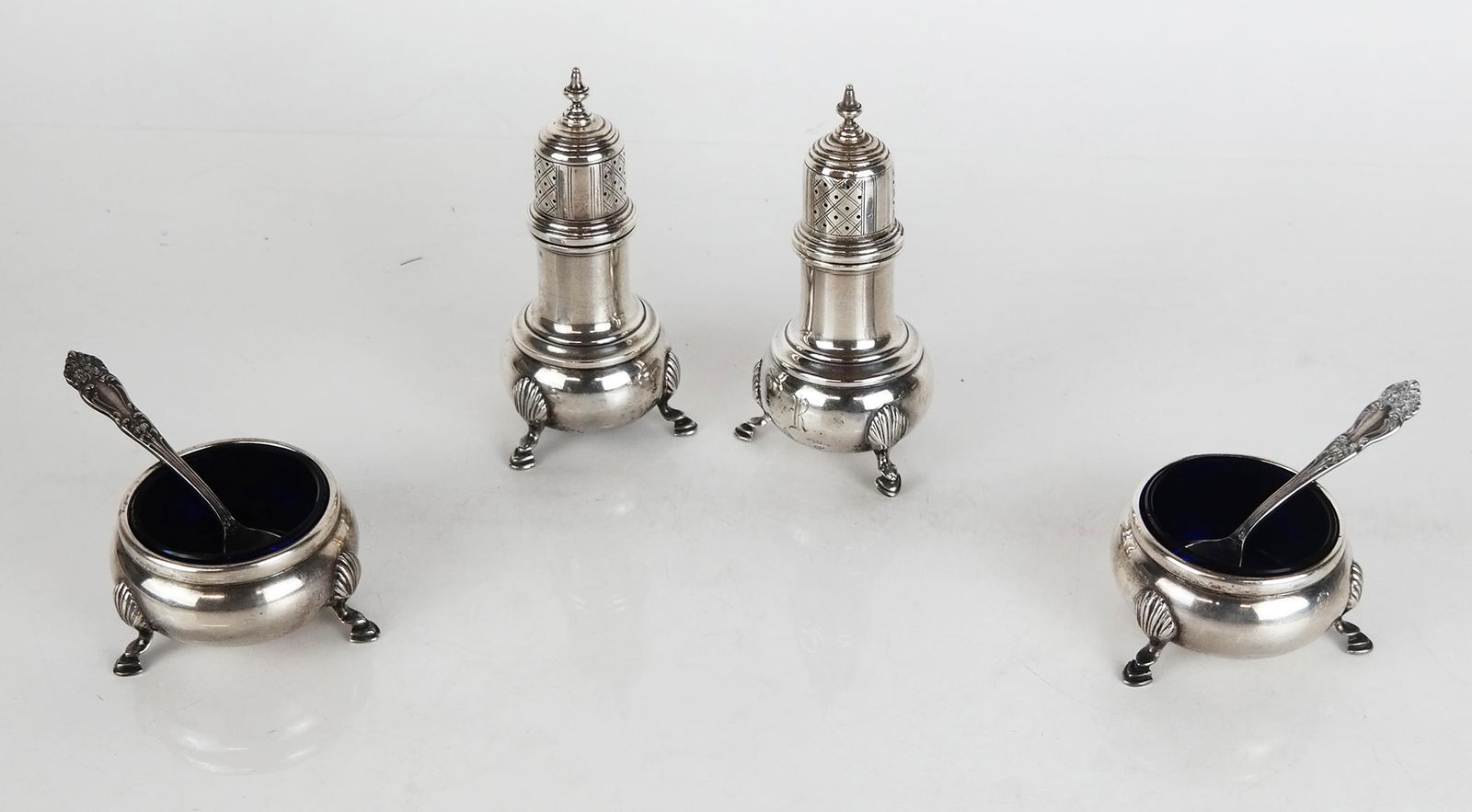 6-Piece Sterling Silver Salt Set (1 of 10)