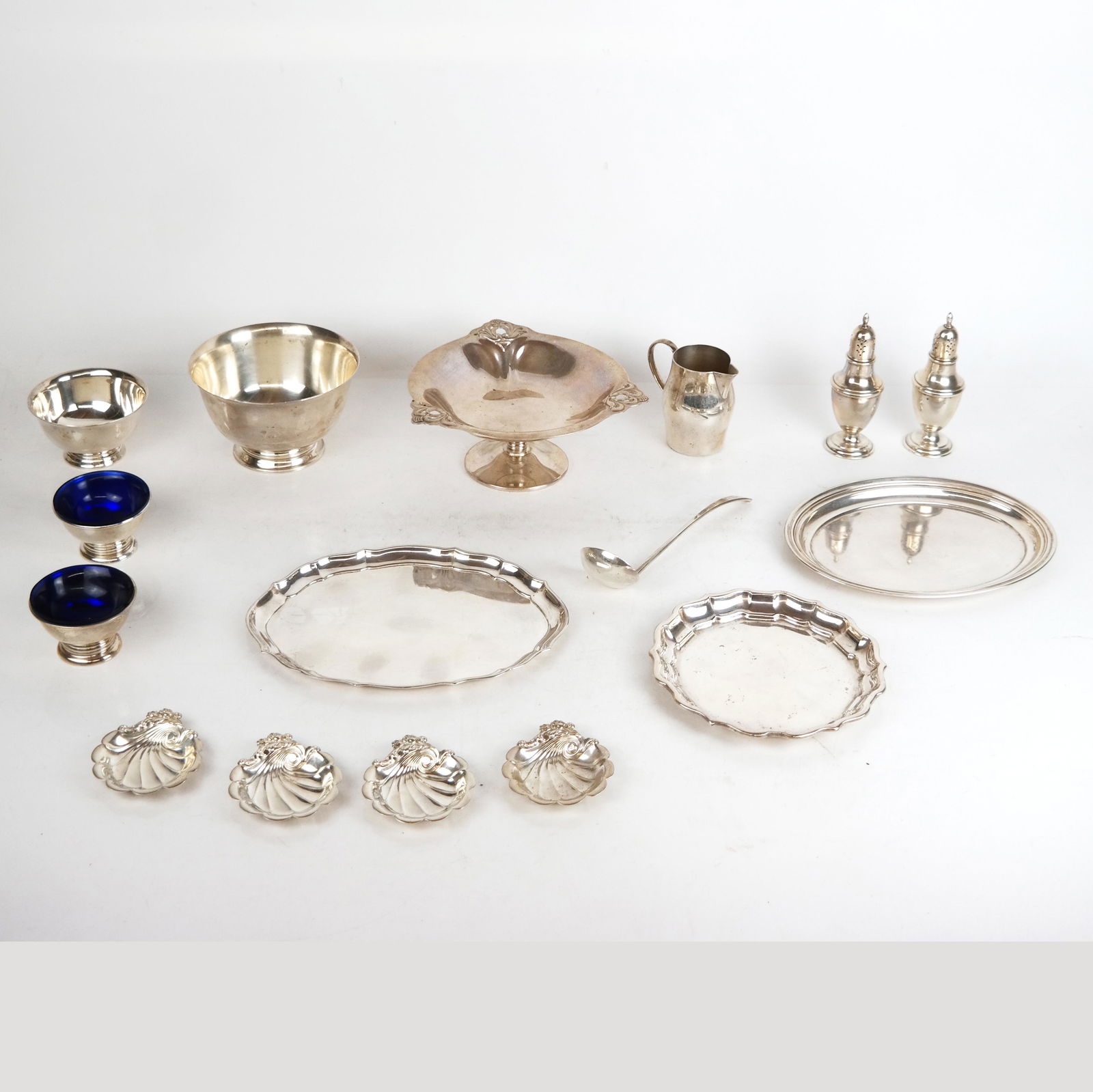 Group of Sterling & Weighted Silver Items (1 of 12)