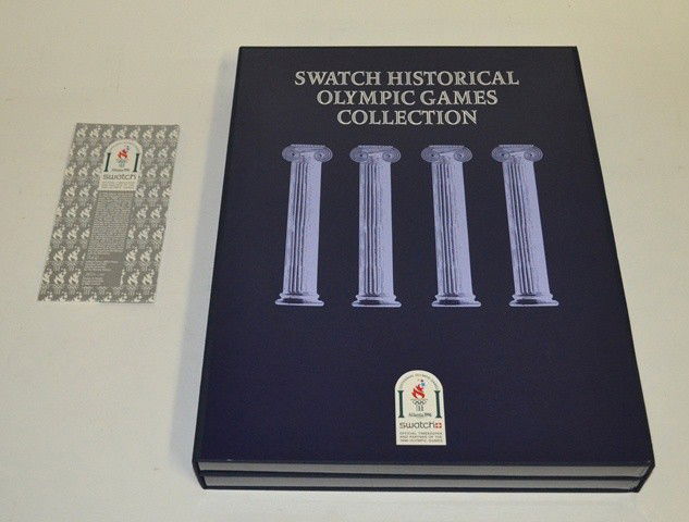 Swatch Olympic Games Nine Pieces: Collection of nine olympic games watches. Official timekeeper and partner of the 1996 Olympic Games, Atlanta.
