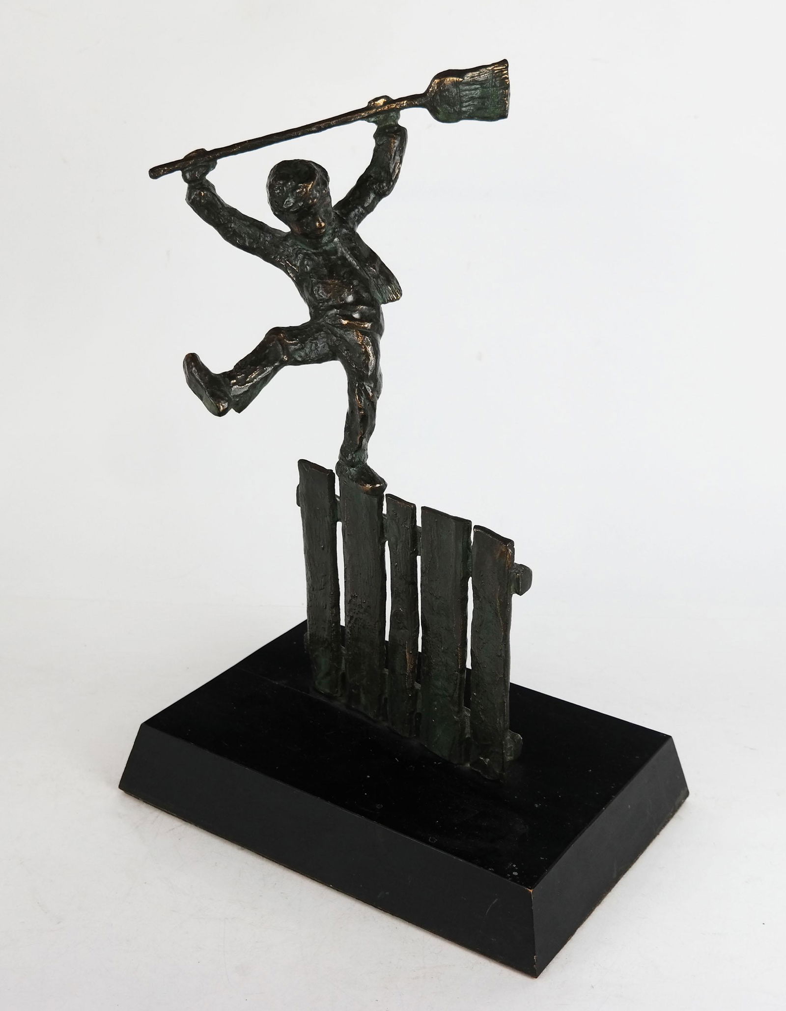 After Bouchard Bronze Boy on Fence (1 of 9)