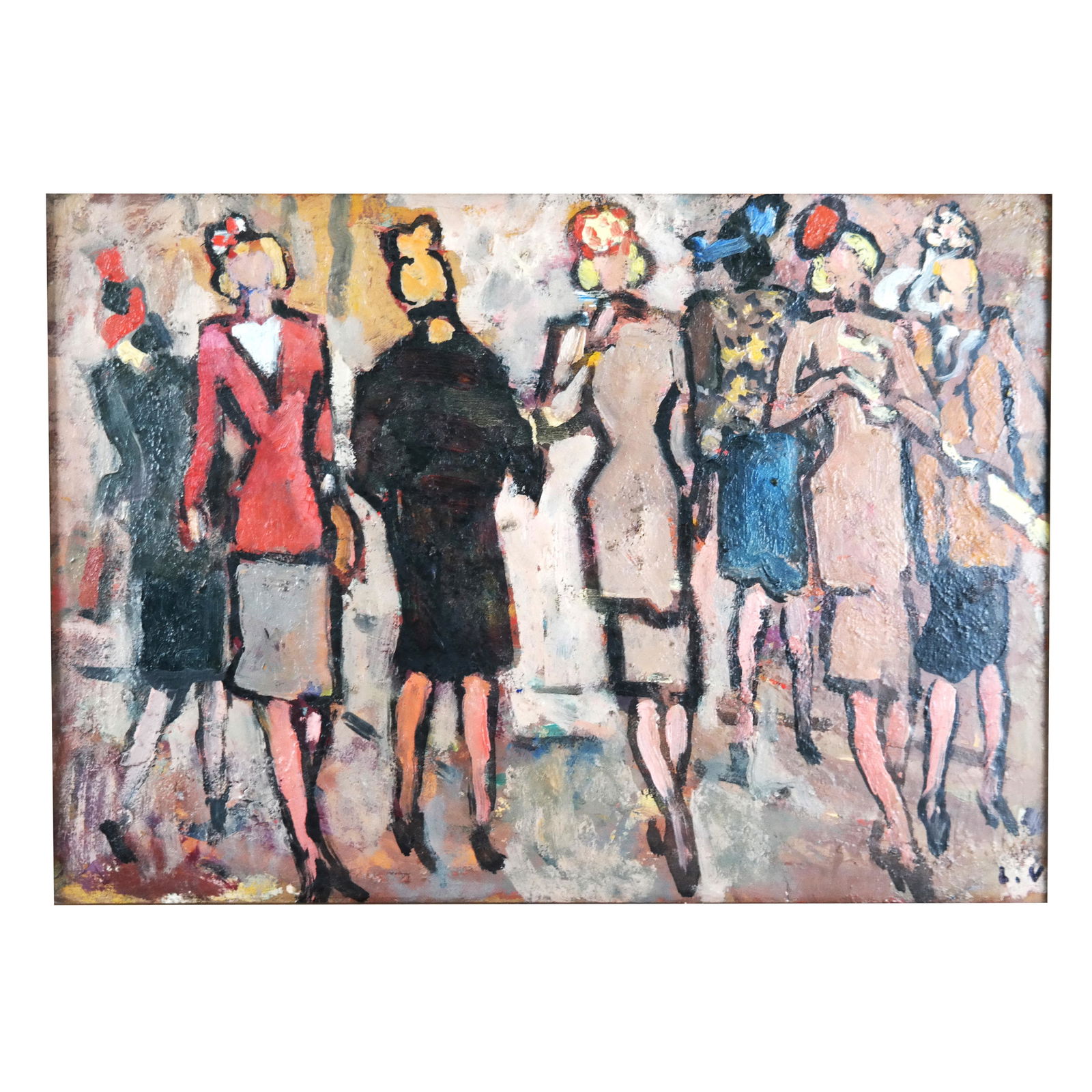 Louis VALTAT: "Les Promeneuses" - Oil on Canvas (1 of 11)