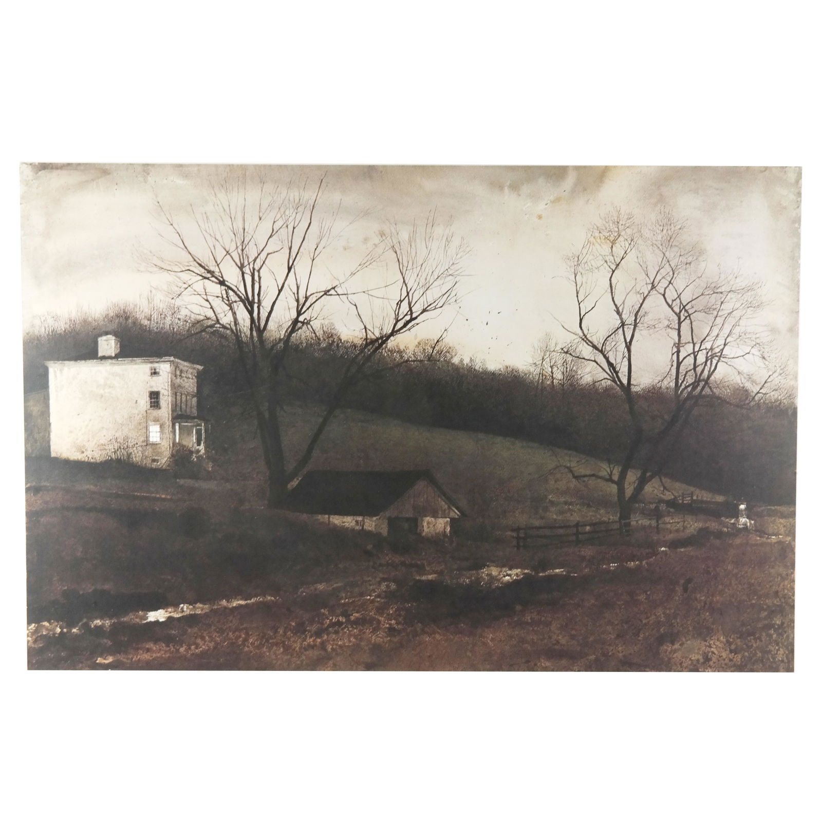 After Andrew WYETH: "Evening at Kuerners" - Print (1 of 7)