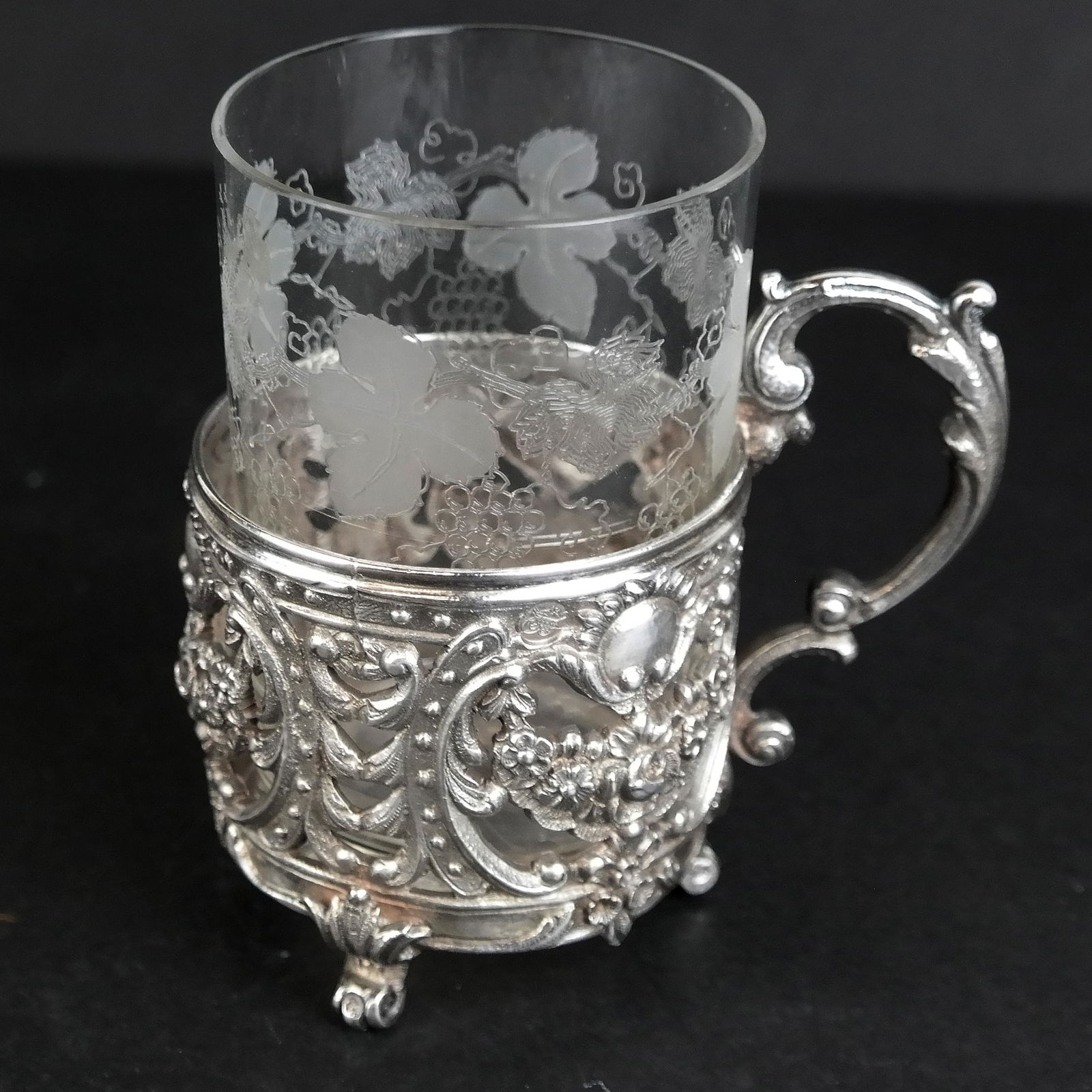 Turkish Silver Cup Holder (1 of 6)