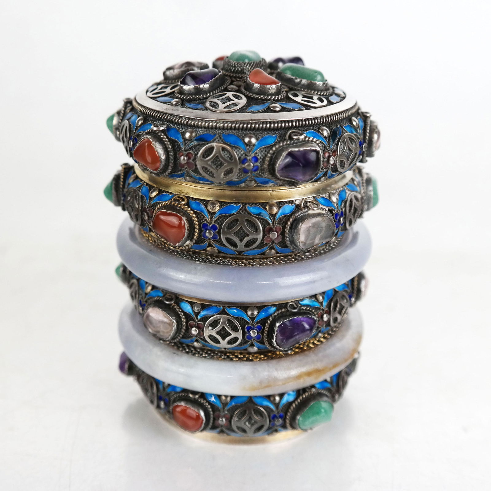 Chinese Silver "Bangle" Box (1 of 17)