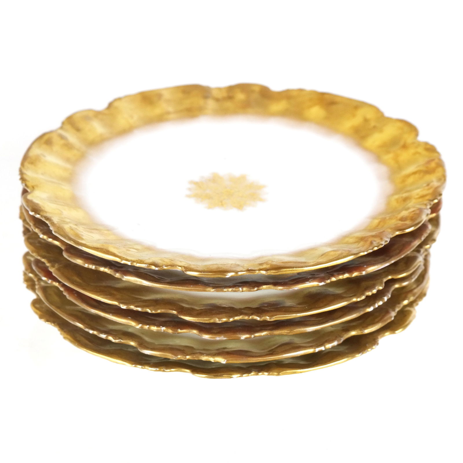 Six Limoges French Porcelain Plates (1 of 10)