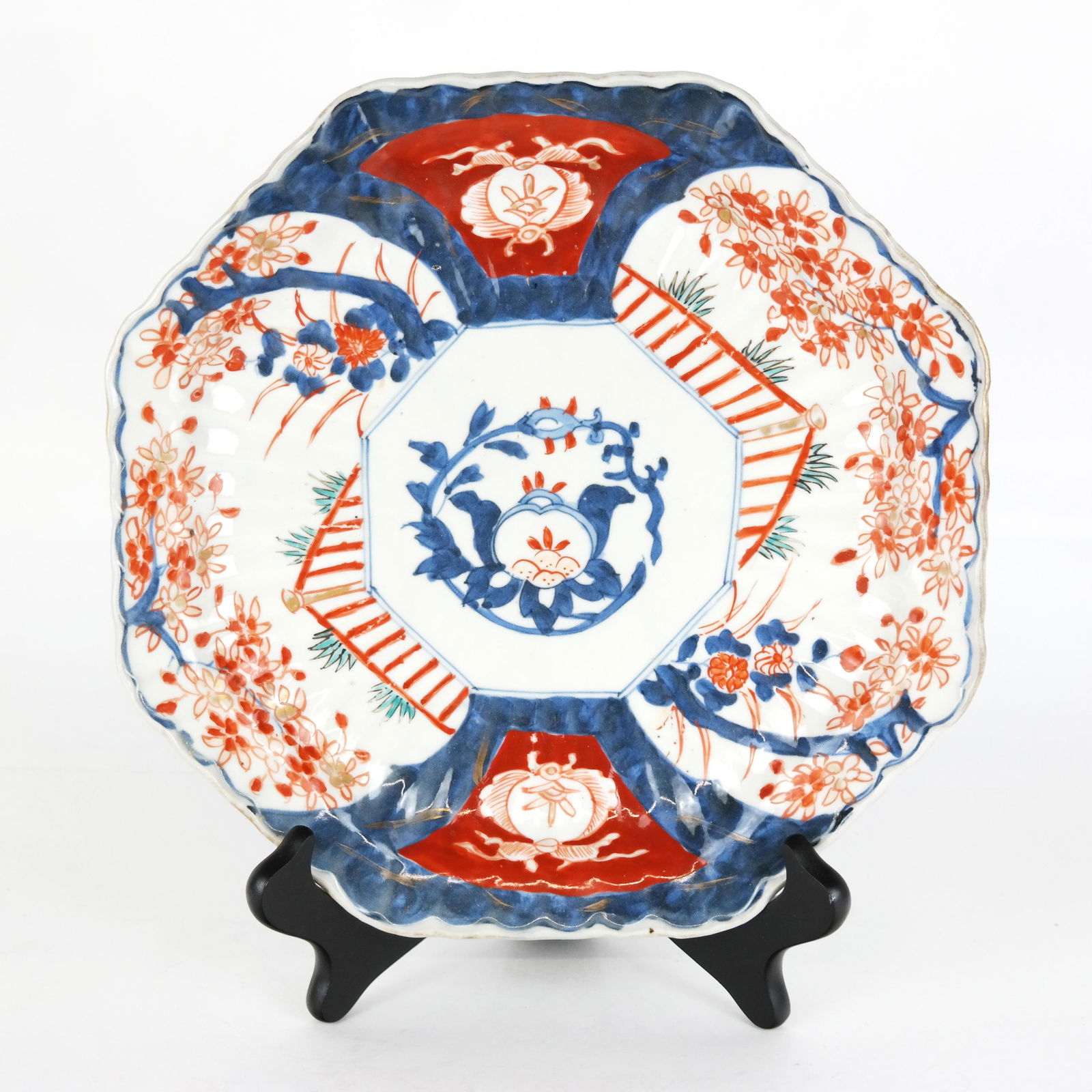 Japanese Imari Porcelain Platter (1 of 8)