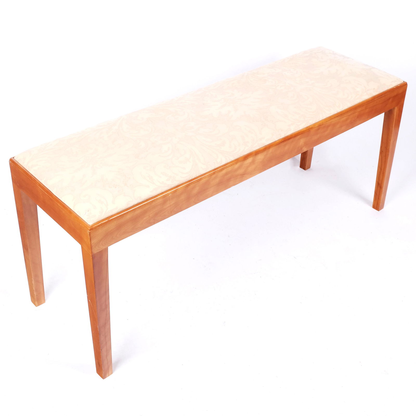 Late 20th C. Maple Bench (1 of 5)