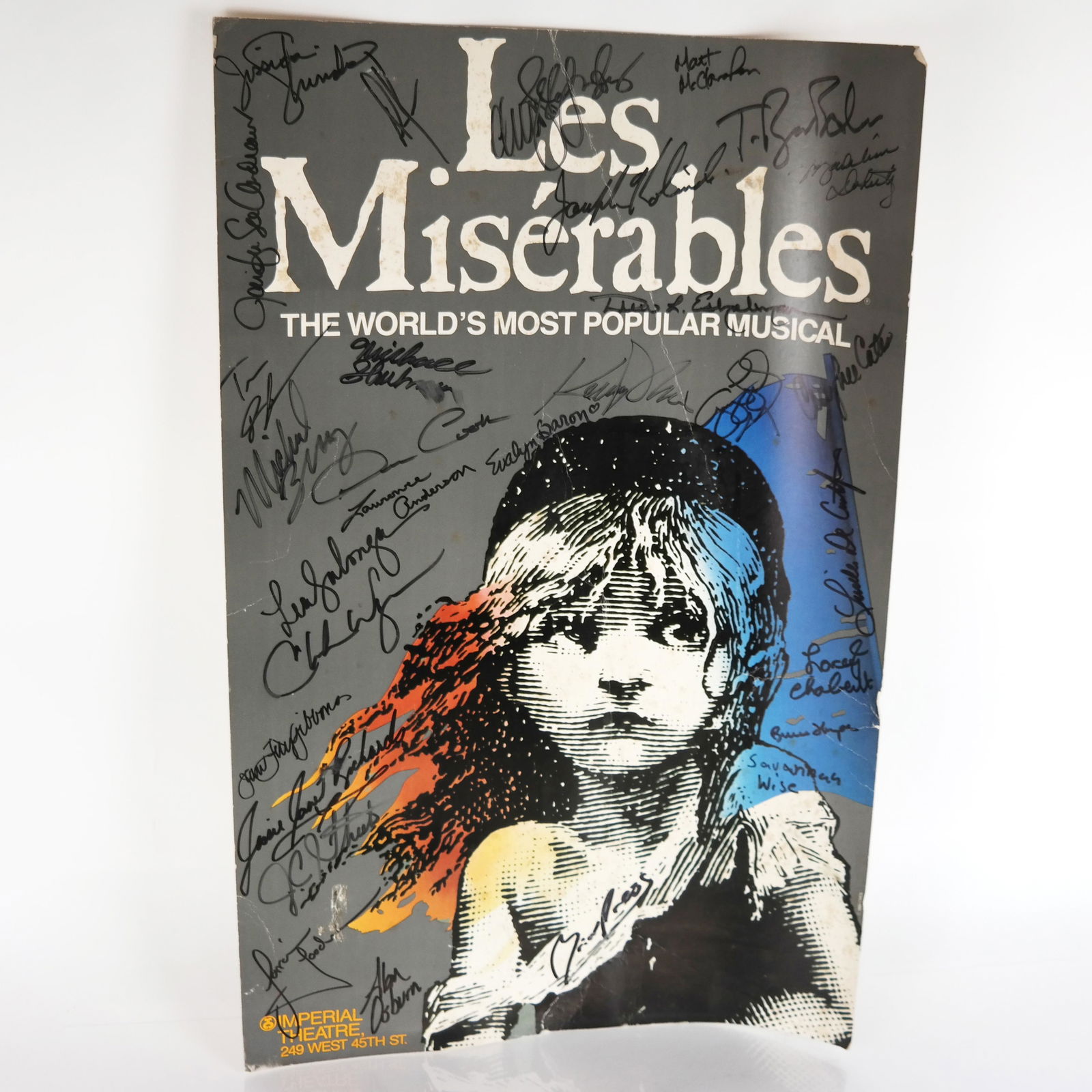 Les Miserables Signed Broadway Poster (1 of 12)