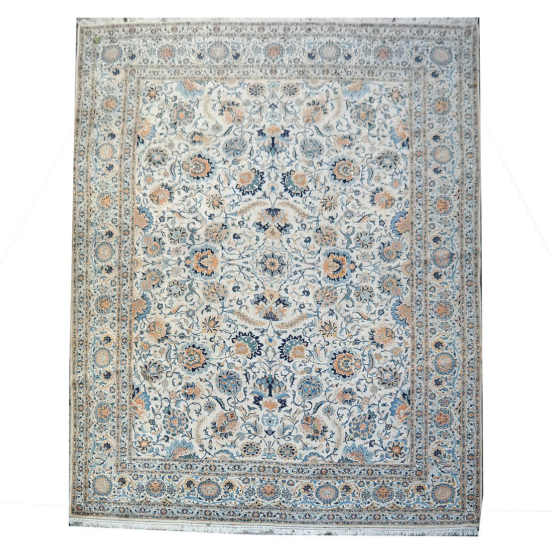 Persian Kashan Signed Carpet (1 of 9)