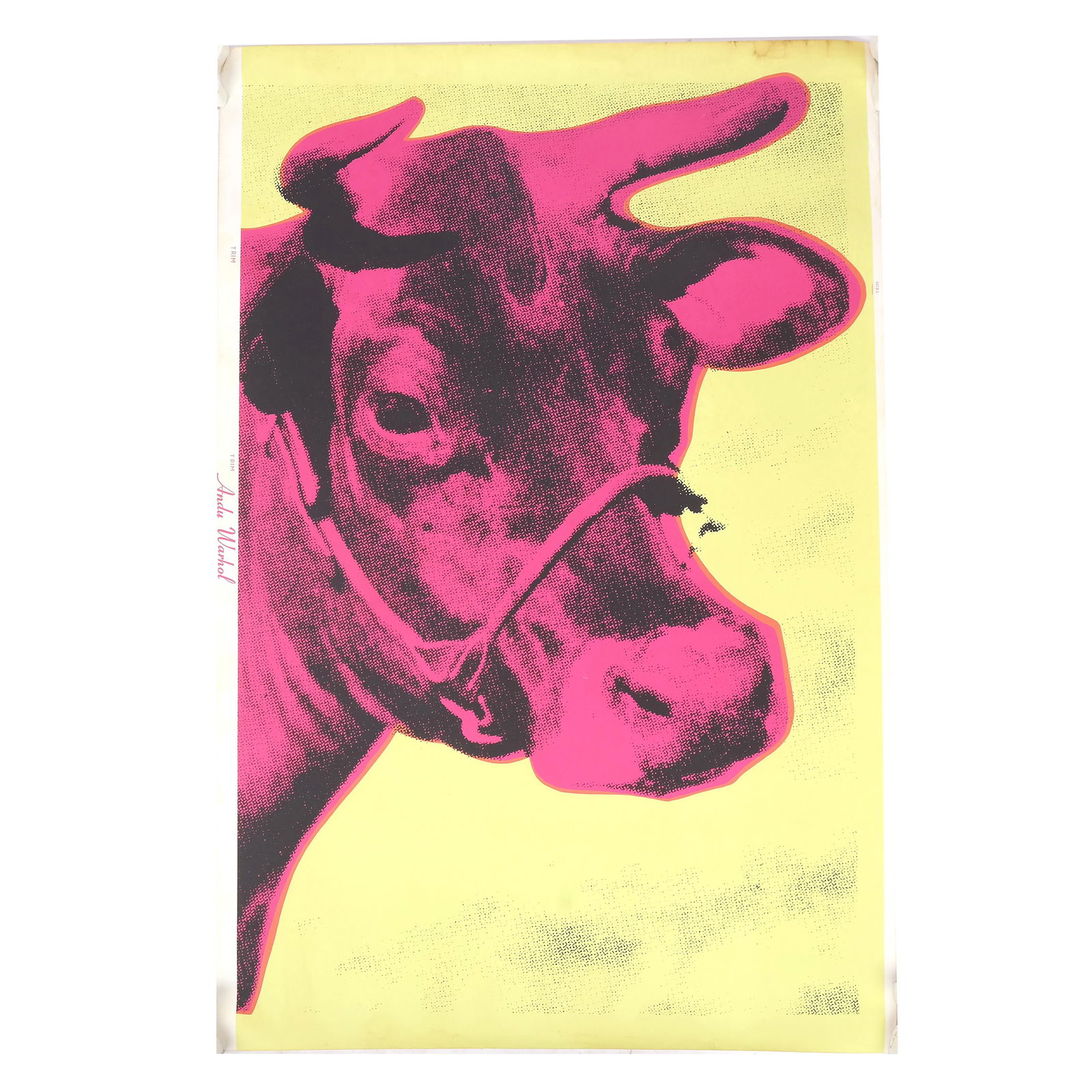 After Andy WARHOL: Pink Cow - Print on Paper (1 of 11)