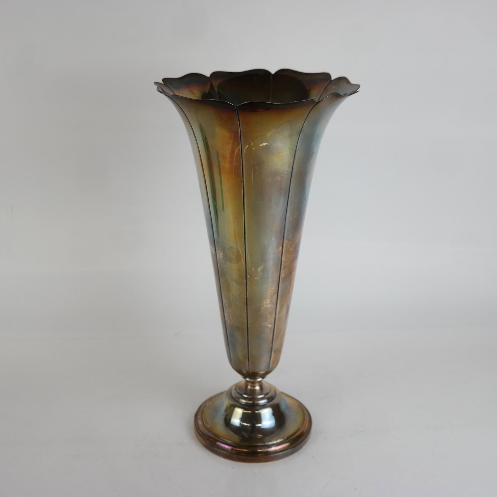 Cartier Sterling Silver Tall Vase (1 of 7)